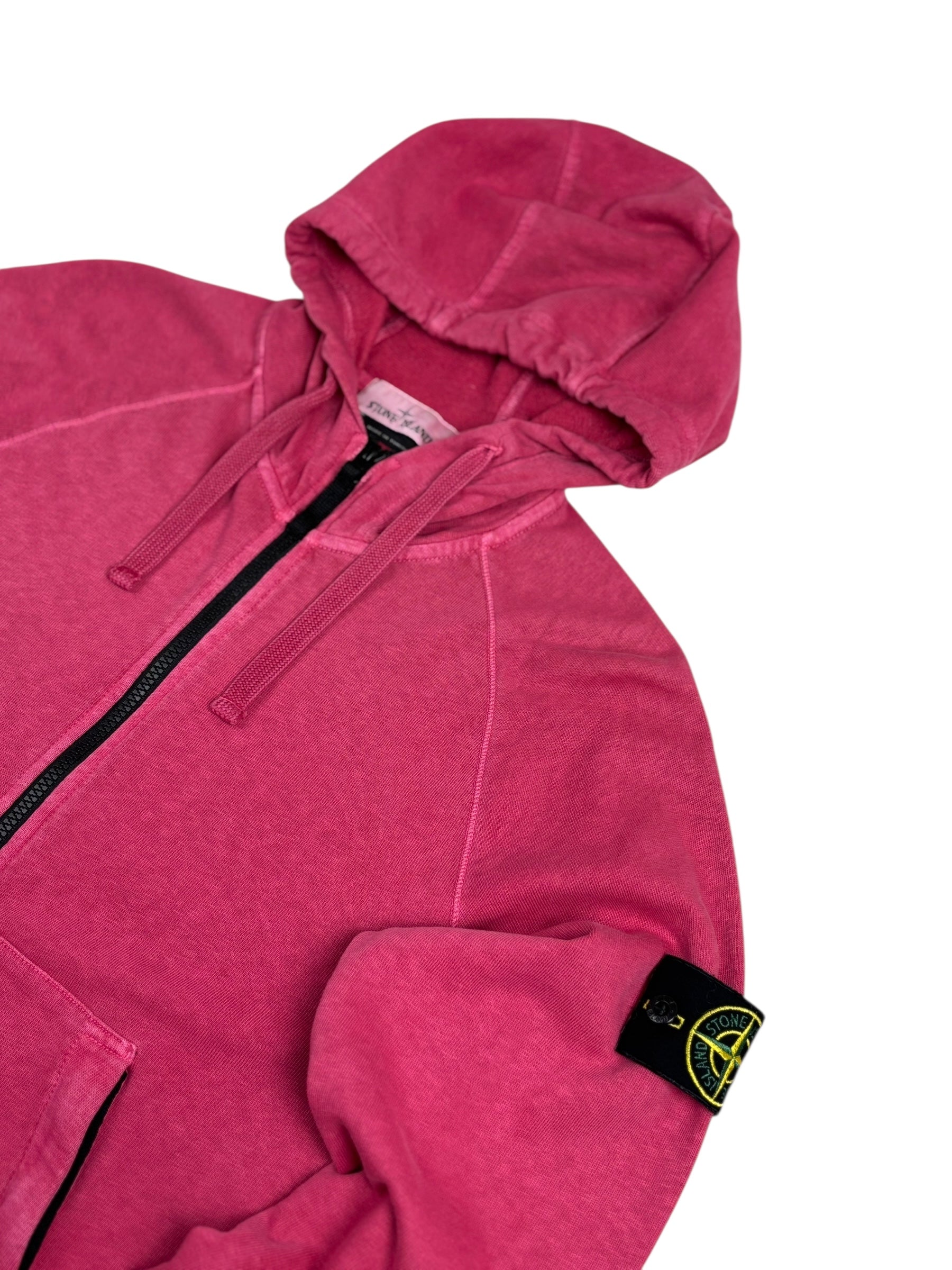 Gilet Stone Island rose taille S - Vue de dos