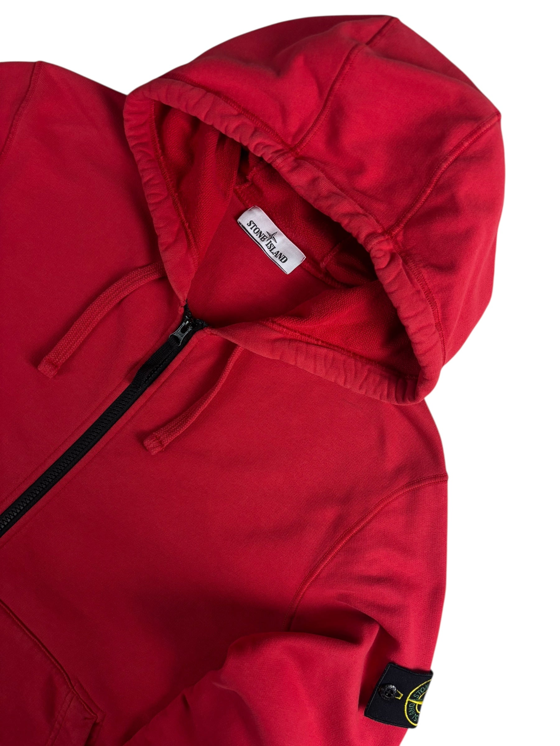 Gilet Stone Island rouge taille L - Détail