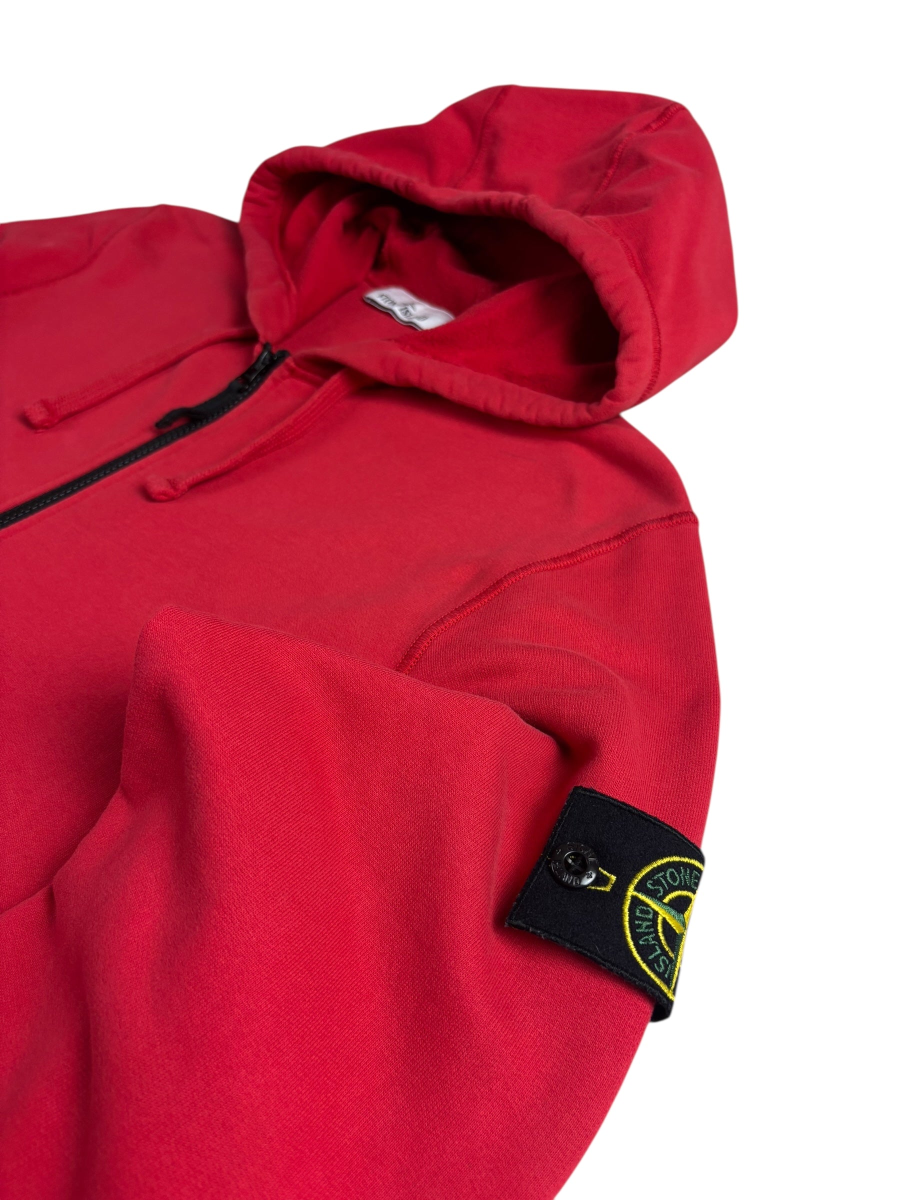 Gilet Stone Island rouge taille L - Vue de dos