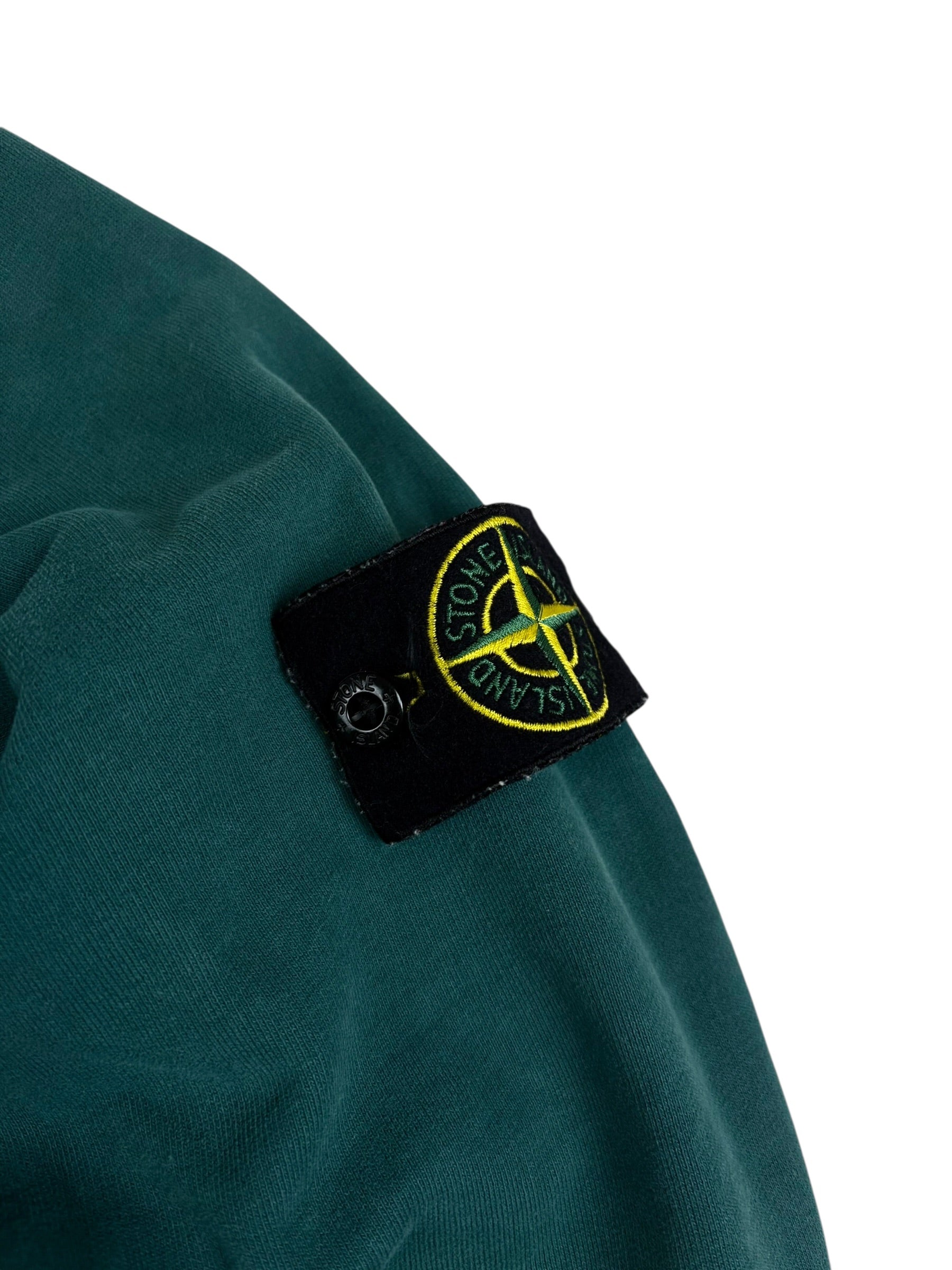 Gilet Stone Island vert pétrole taille S - Vue de dos