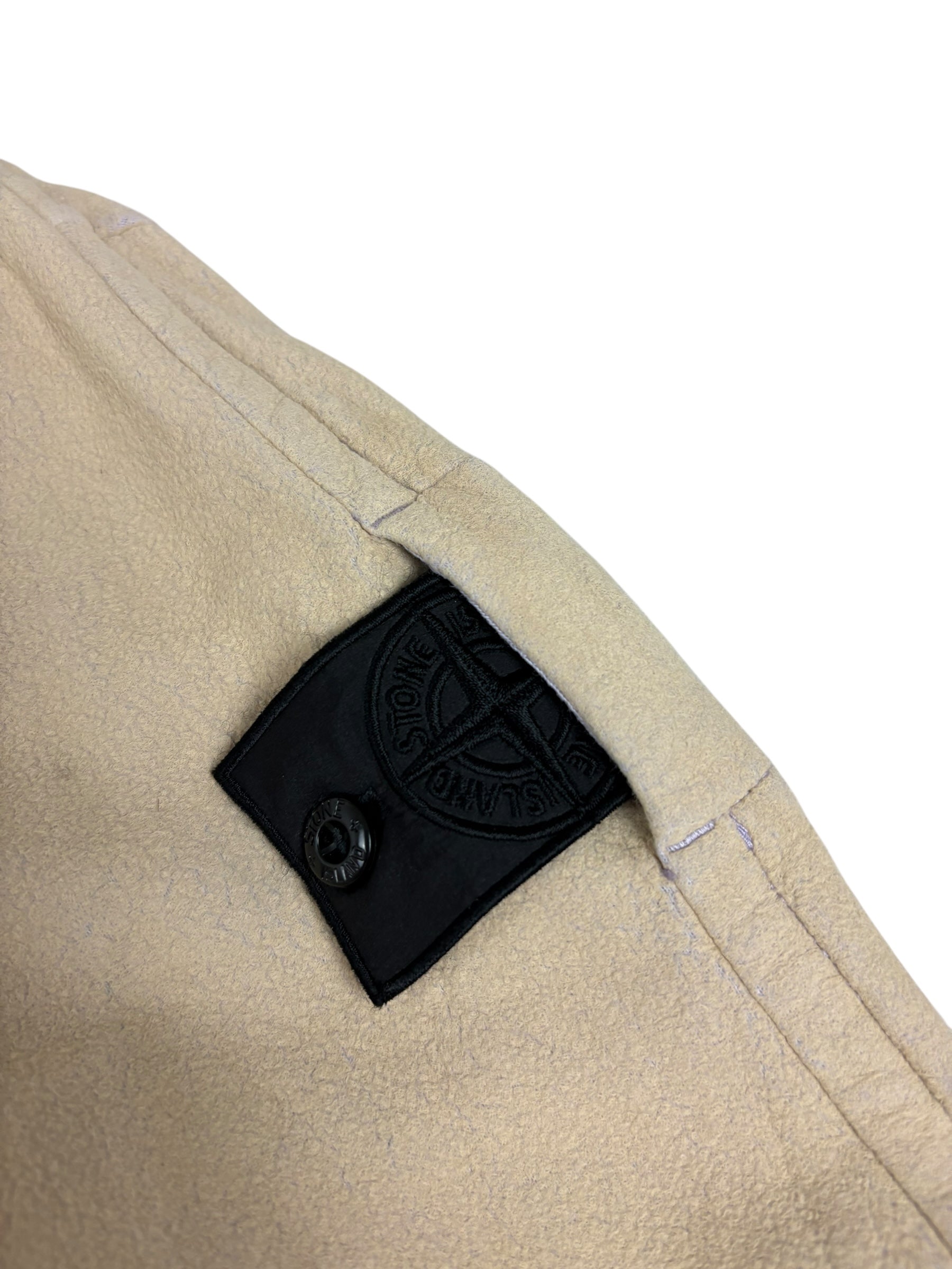 Hoodie Stone Island crème taille L - Vue de dos