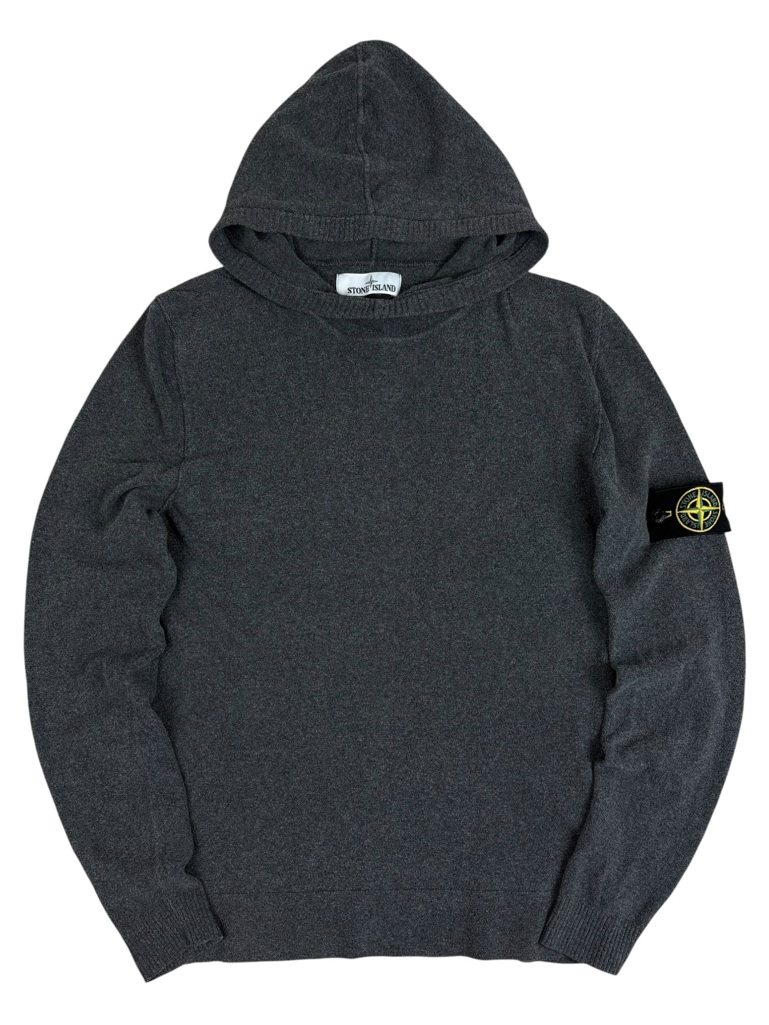 Hoodie Stone Island gris taille M - Vue de face