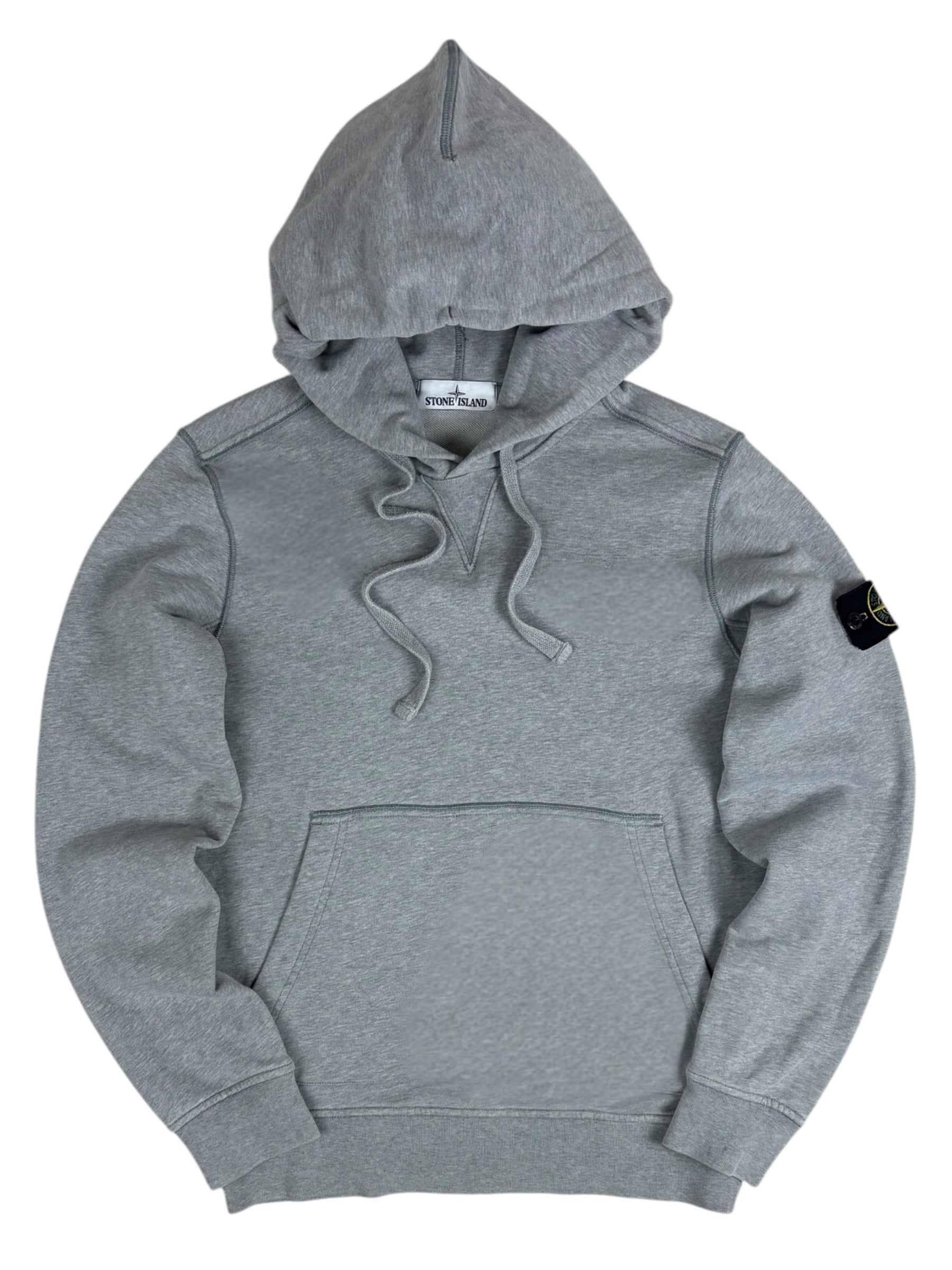 Hoodie Stone Island gris taille S - Vue de face