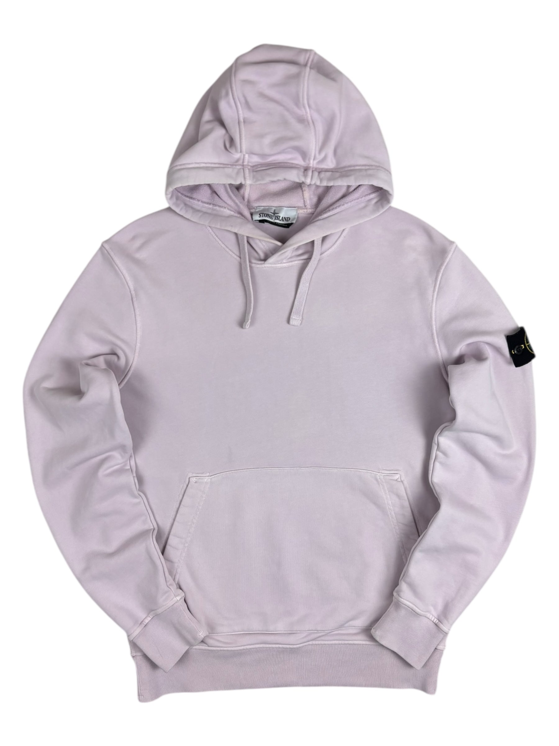 Hoodie Stone Island lila taille M - Vue de face