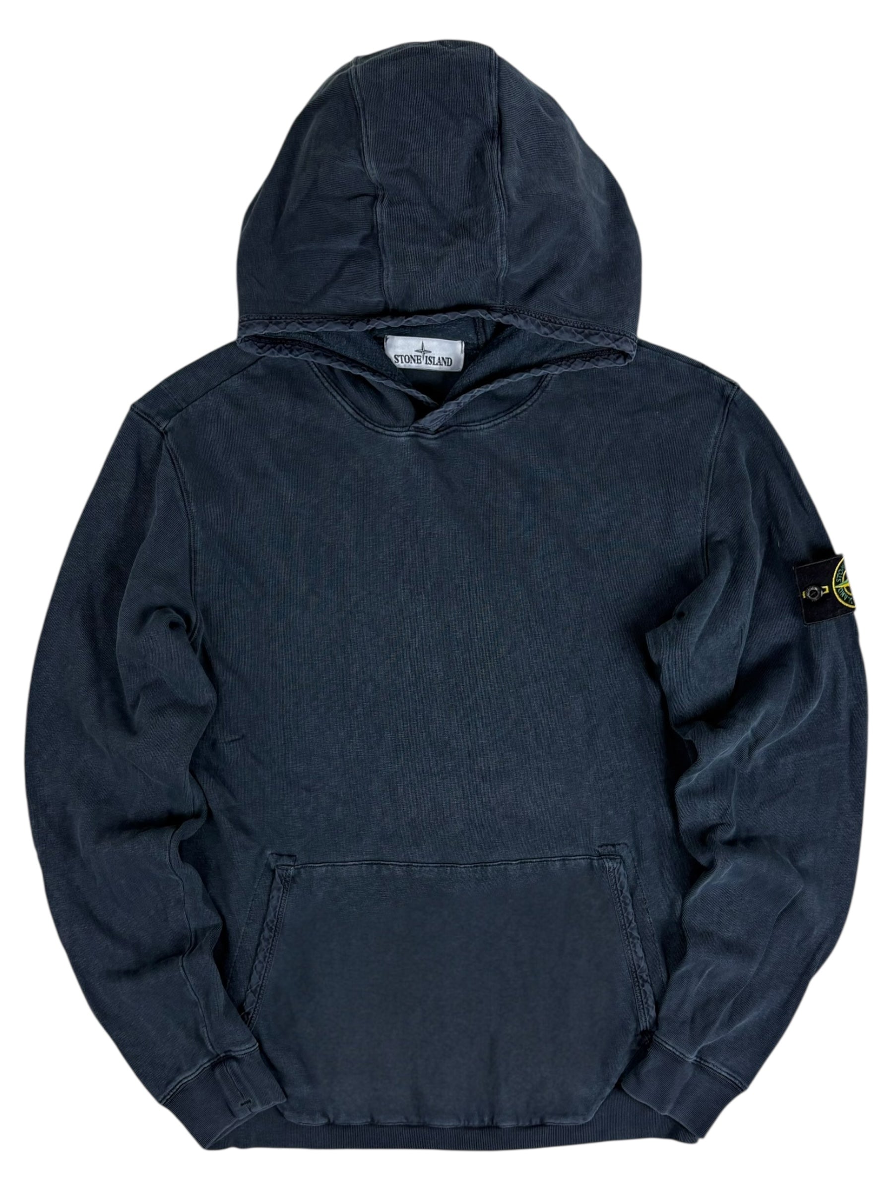 Hoodie Stone Island marine taille L - Vue de face