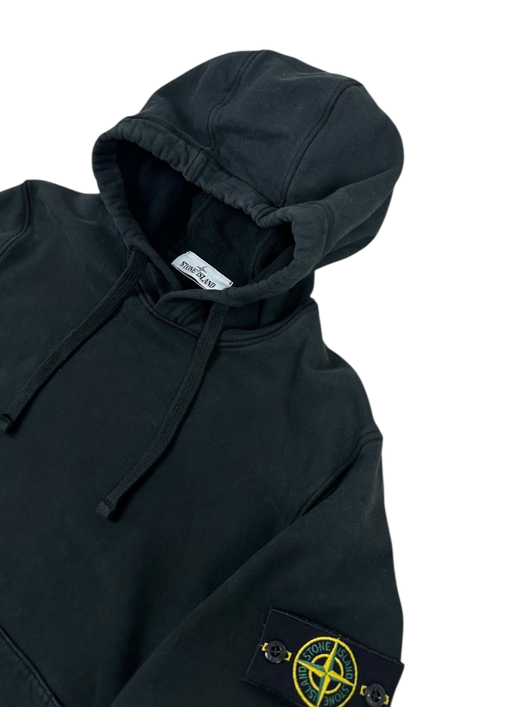 Hoodie Stone Island noir taille M - Vue de dos