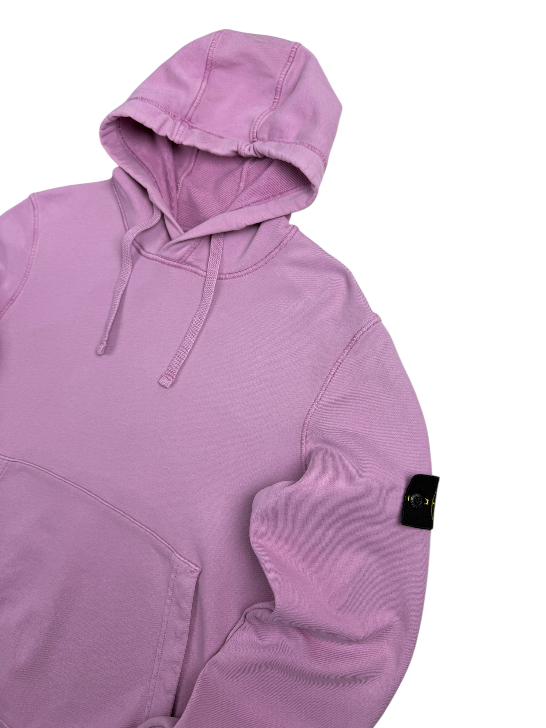 Hoodie Stone Island rose taille M - Vue de dos