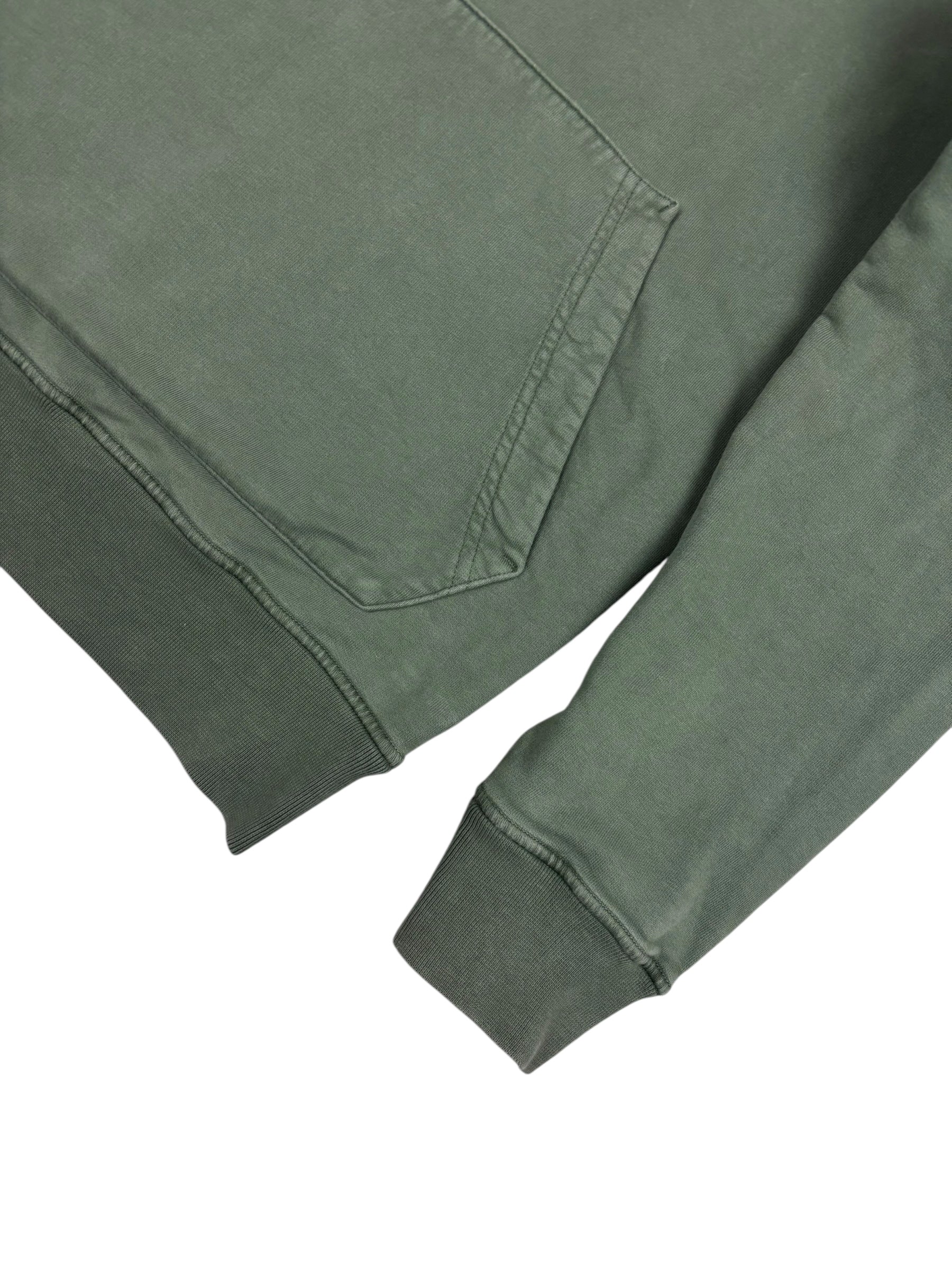 Hoodie Stone Island vert taille M - Détail
