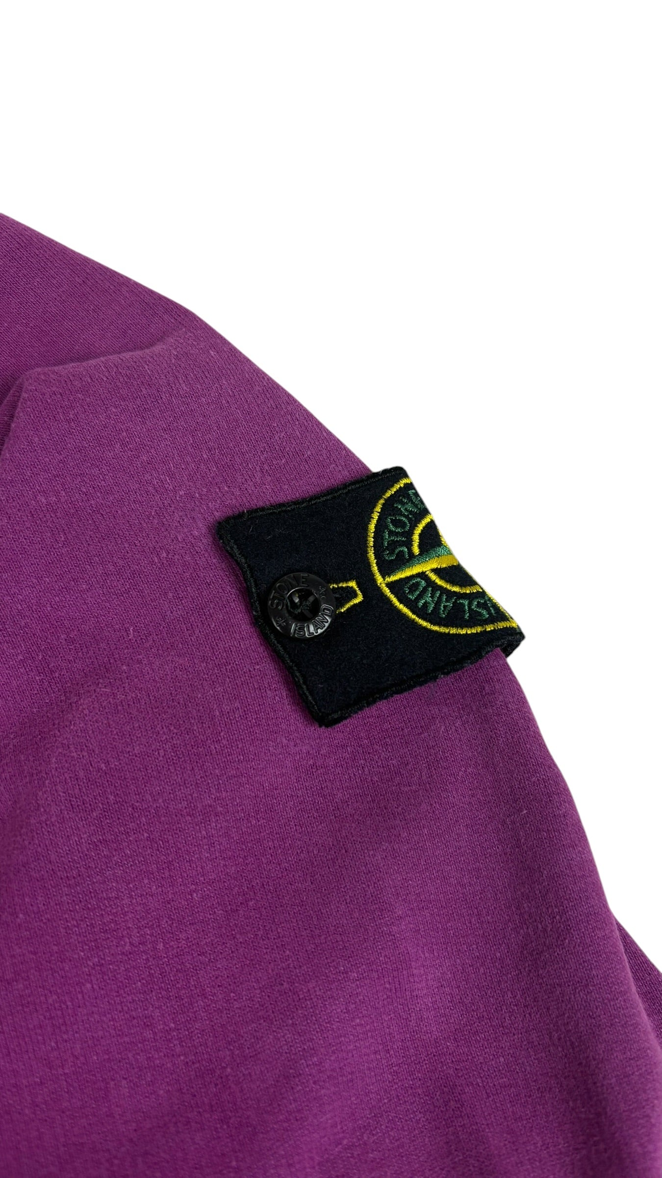 Hoodie Stone Island violet taille M - Vue de dos