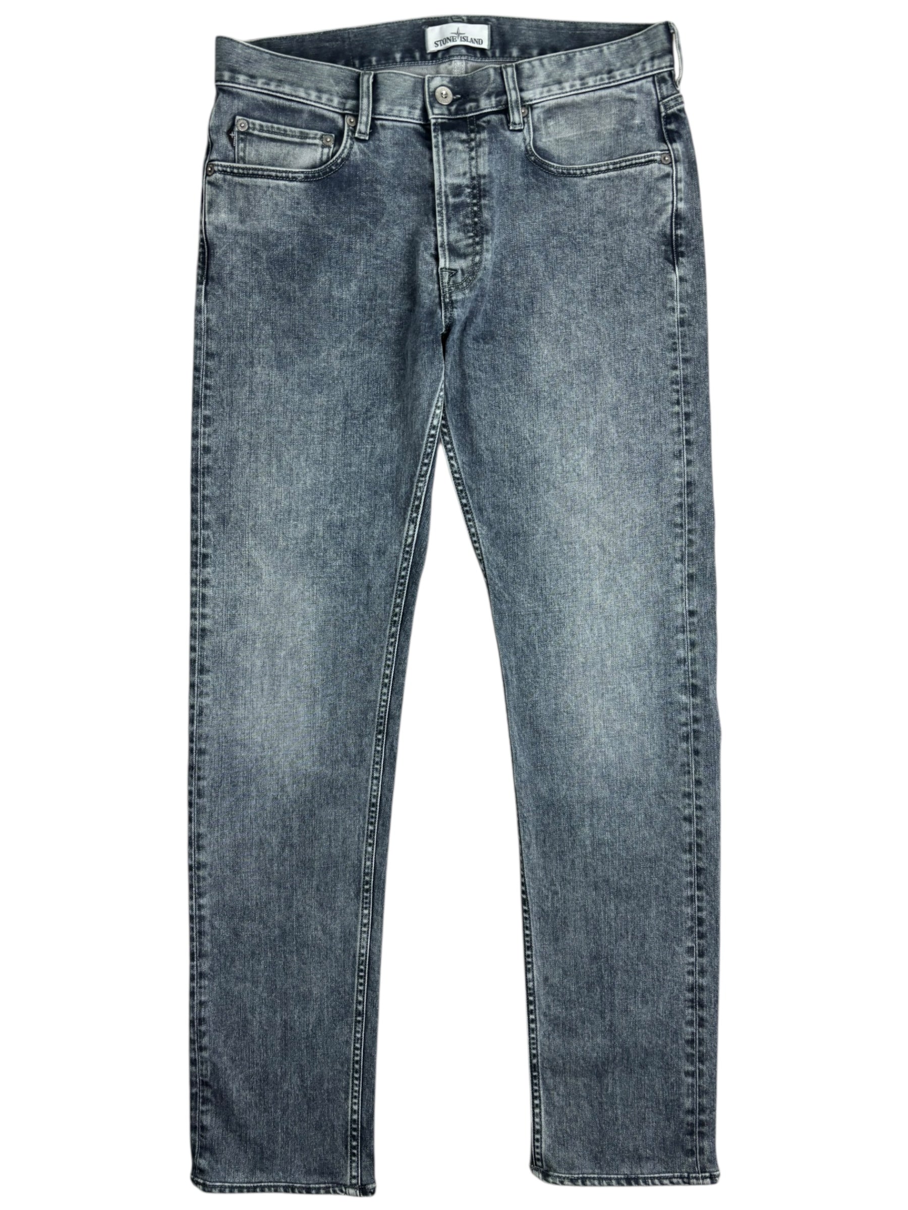 Jean Stone Island bleu taille PANTALON W32 - Vue de dos