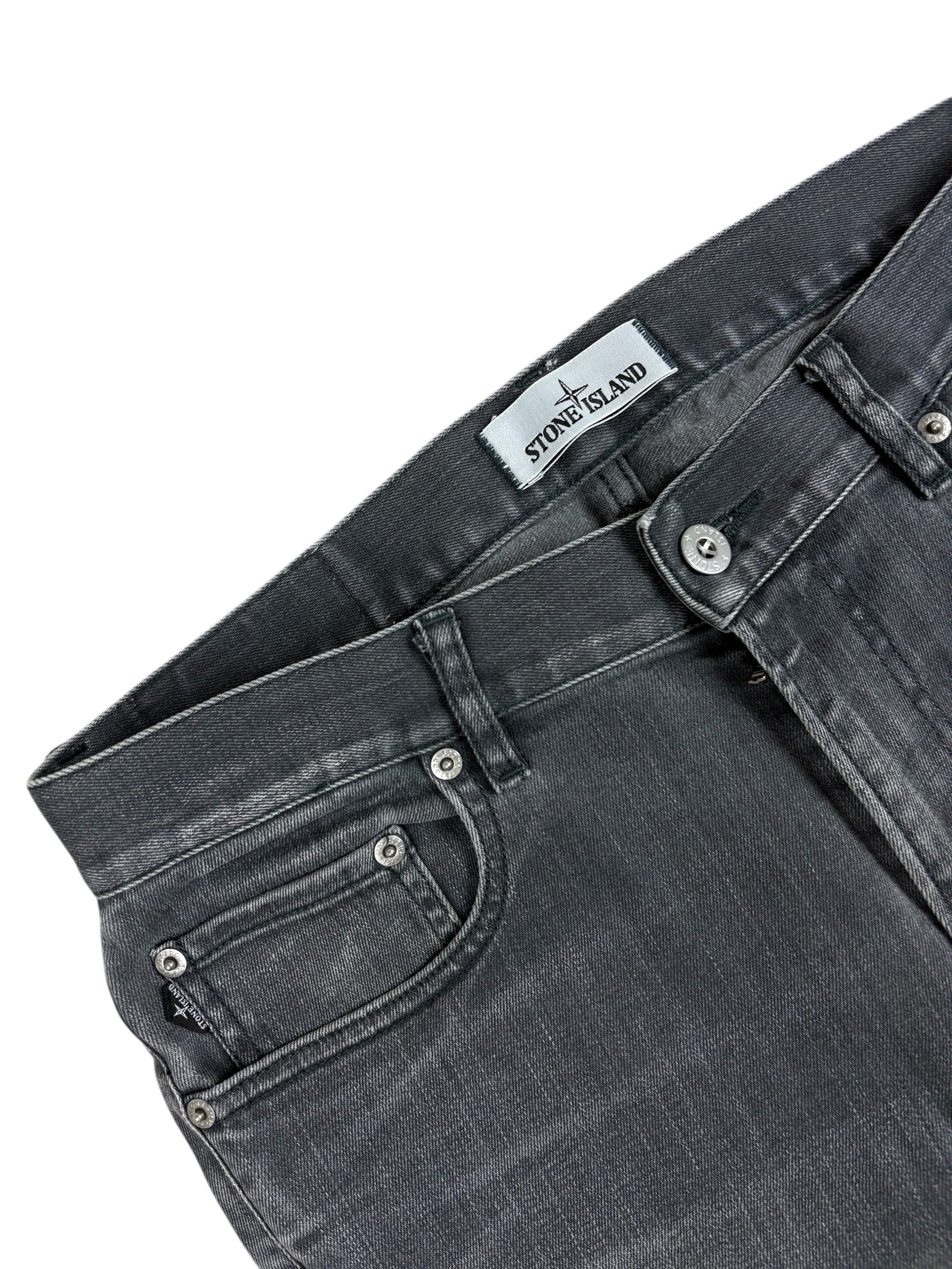 Jean Stone Island gris taille PANATLON W31 - Détail