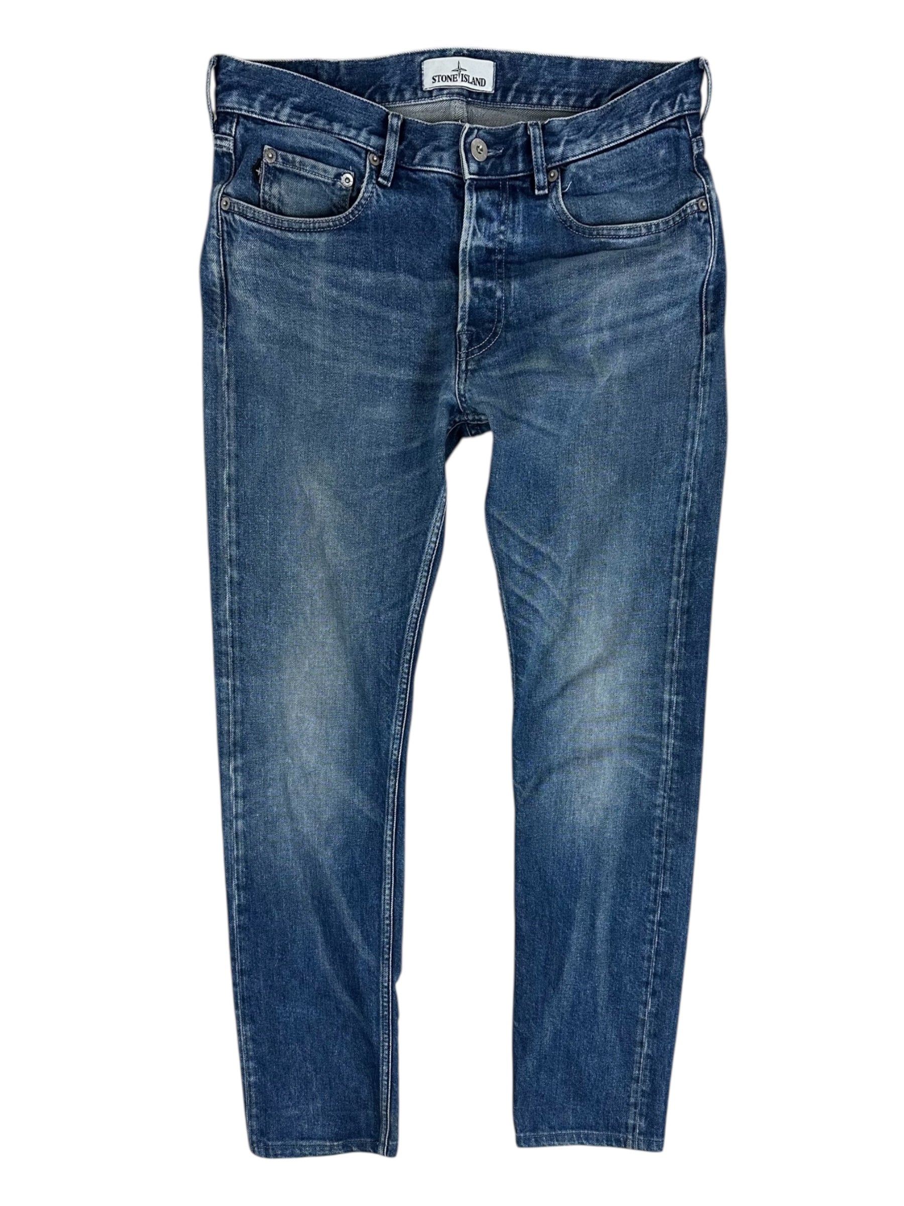 Jean Stone Island marine taille PANTALON W30 - Vue de face