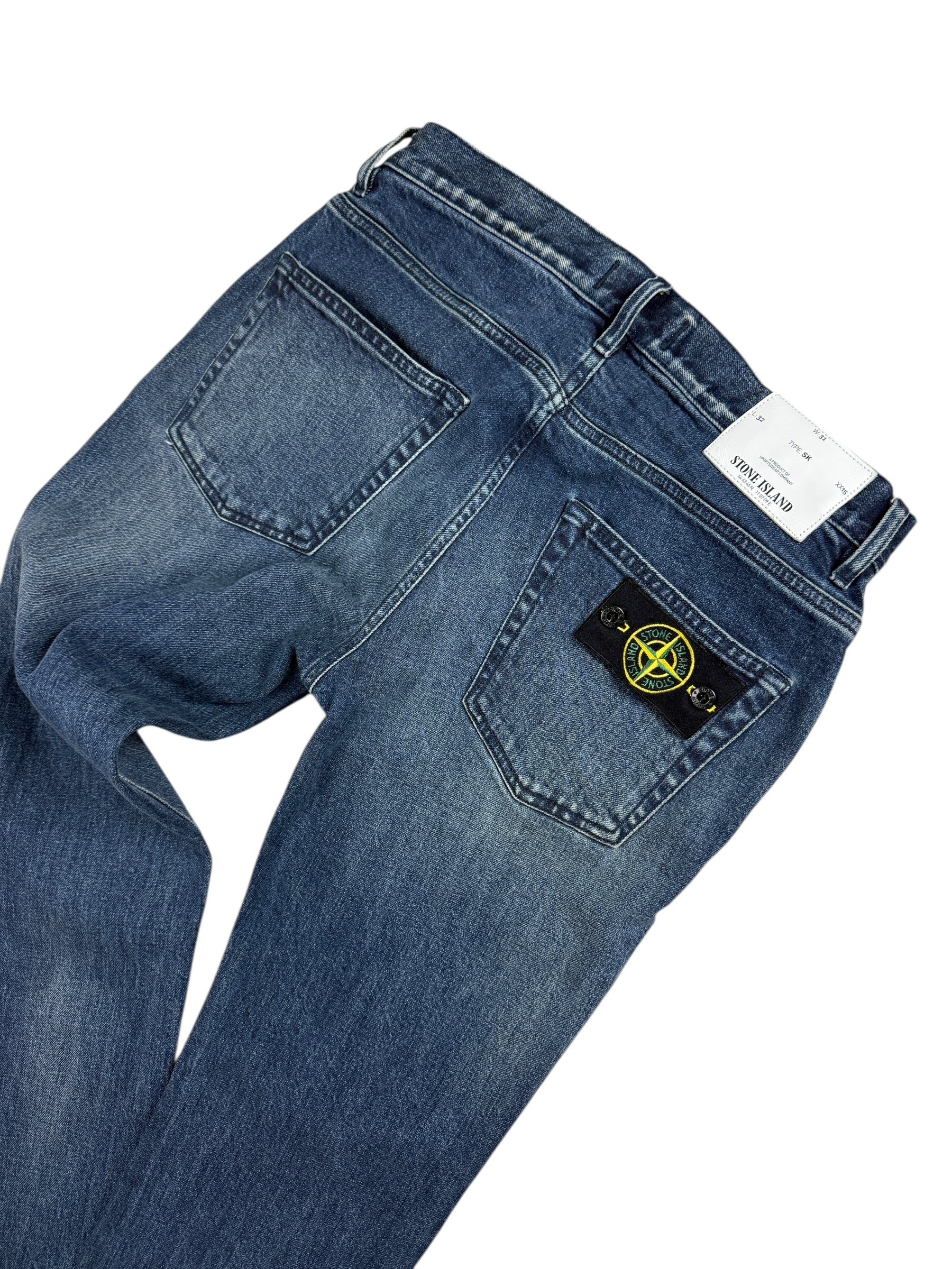 Jean Stone Island marine taille PANTALON W31 - Vue de dos