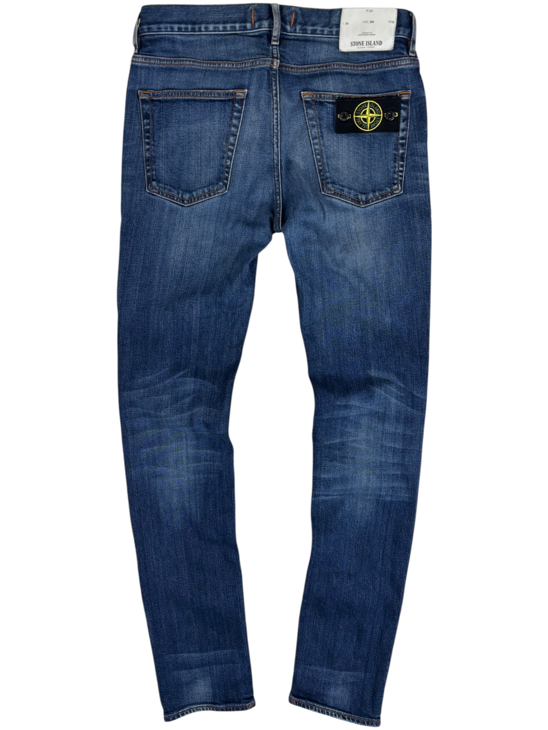 Jean Stone Island marine taille PANTALON W31 - Vue de face