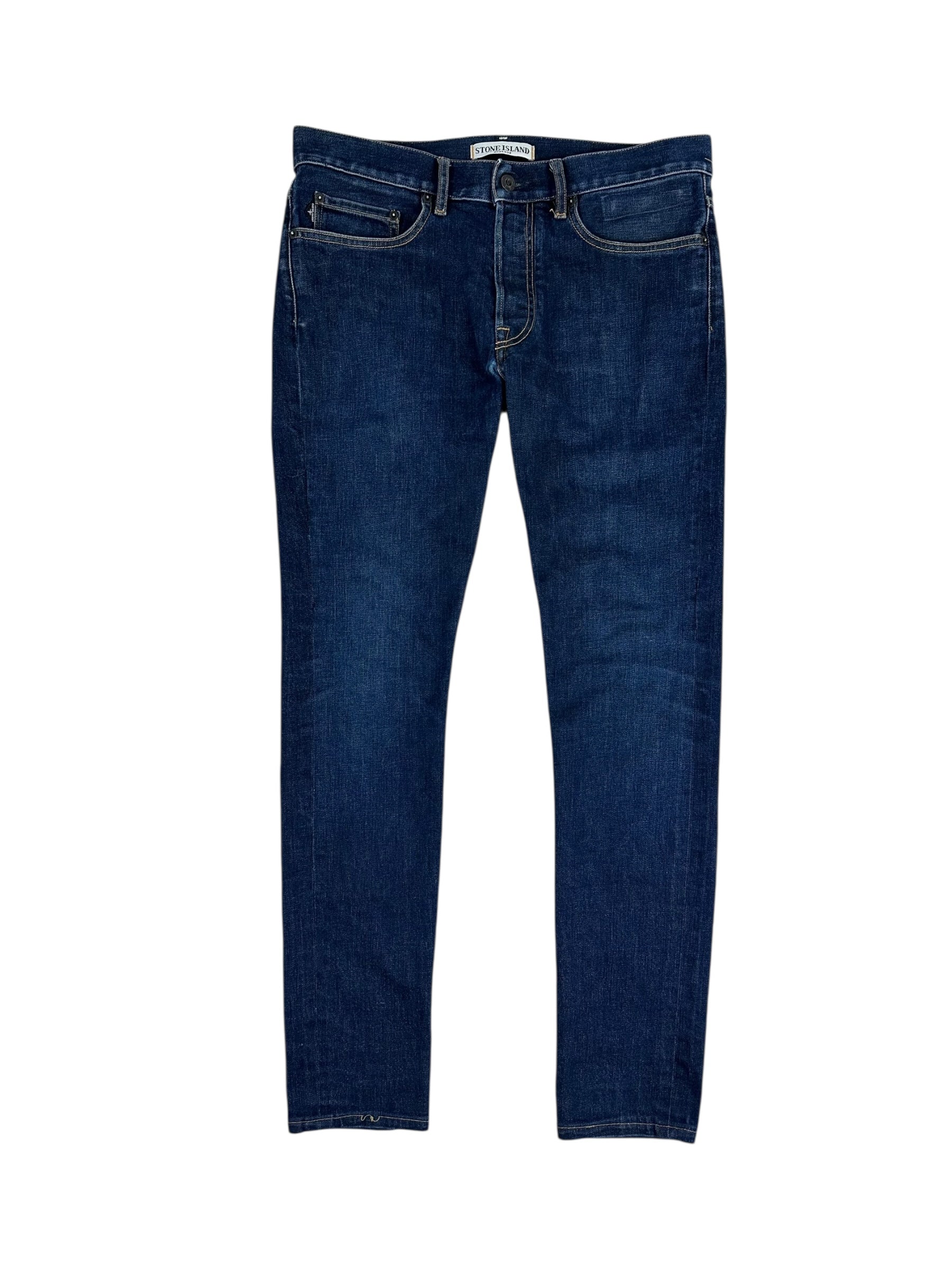 Jean Stone Island marine taille PANTALON W32 - Vue de face