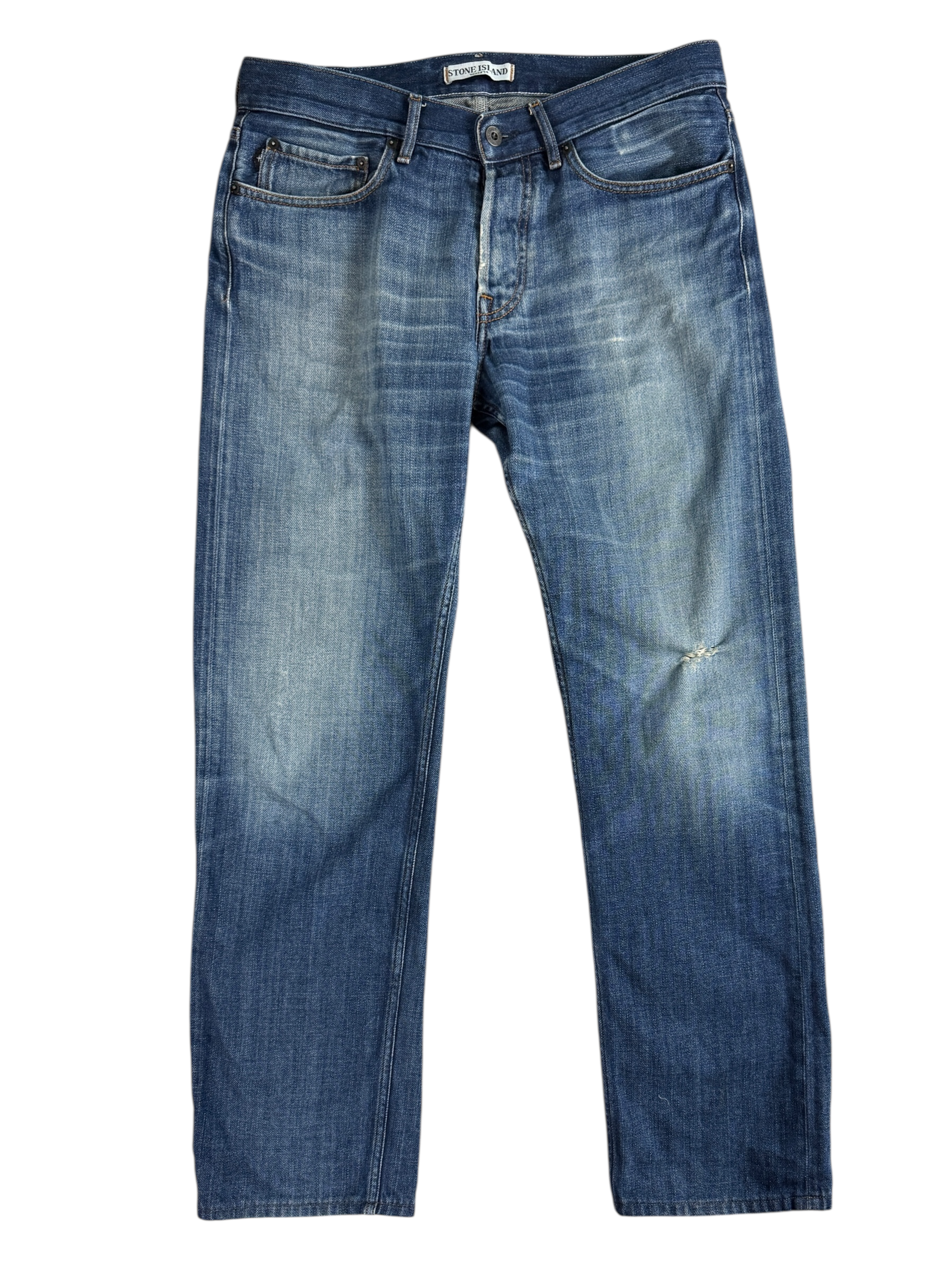 Jean Stone Island marine taille PANTALON W33 - Vue de dos