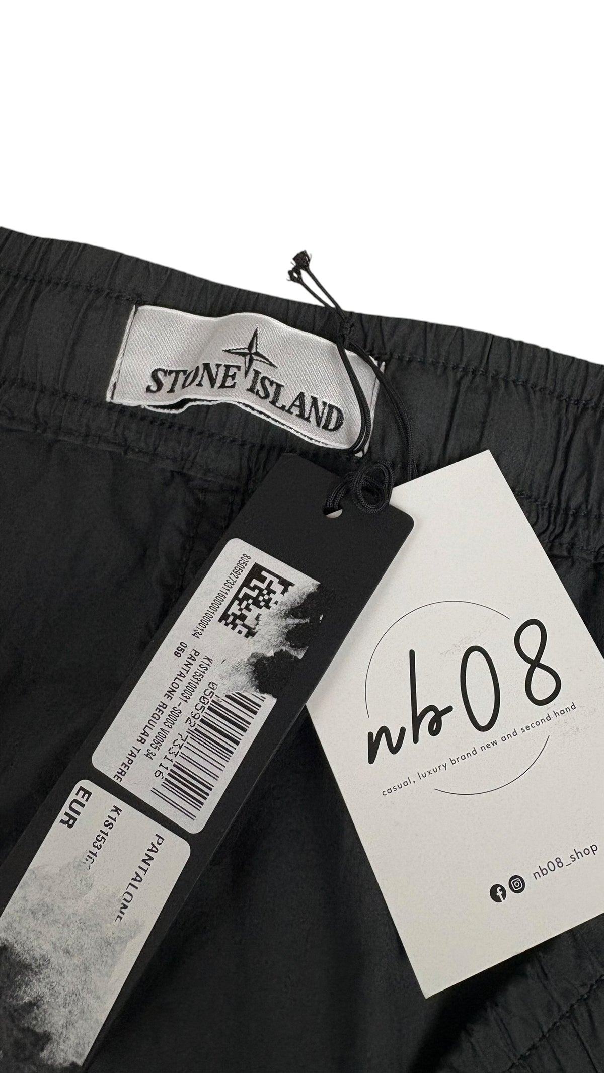 Pantalon Cargo Stone Island gris taille W34 neuf - vue 4/5