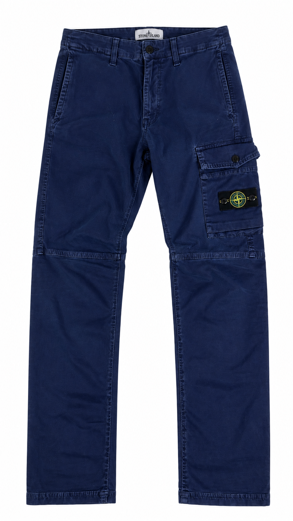 Pantalon Cargo Stone Island Junior marine taille 12 ans, seconde main authentifiée NB08 — vue 1