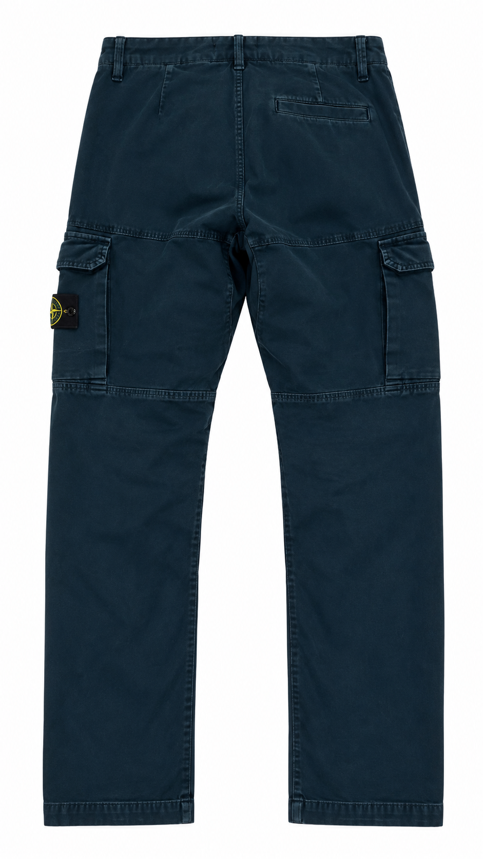 Pantalon Cargo Stone Island Junior Poches Zippées marine taille 12 ans, vue de dos — vue 2
