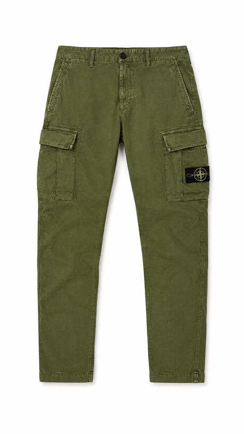 Pantalon Cargo Stone Island - Kaki - Taille W32