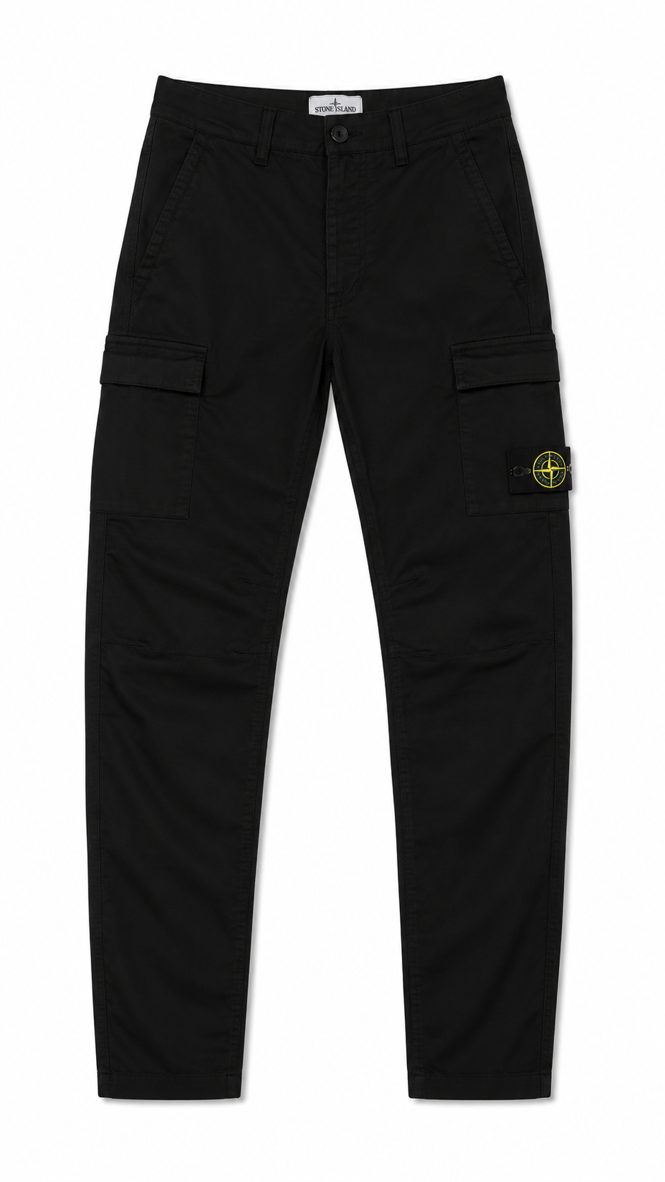 Pantalon Cargo Stone Island noir taille 14 ans - vue 1/5