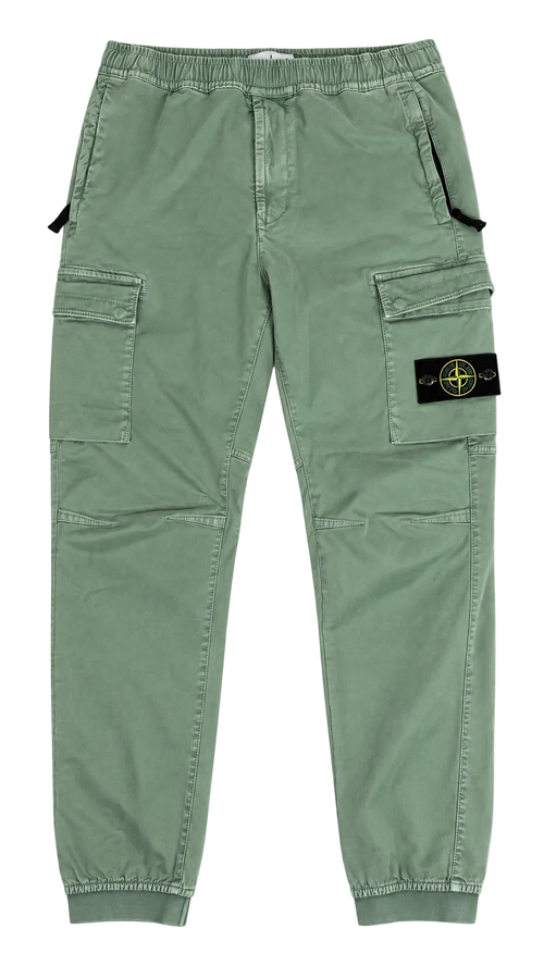 Pantalon Cargo Stone Island - Vert Sauge - Taille W32
