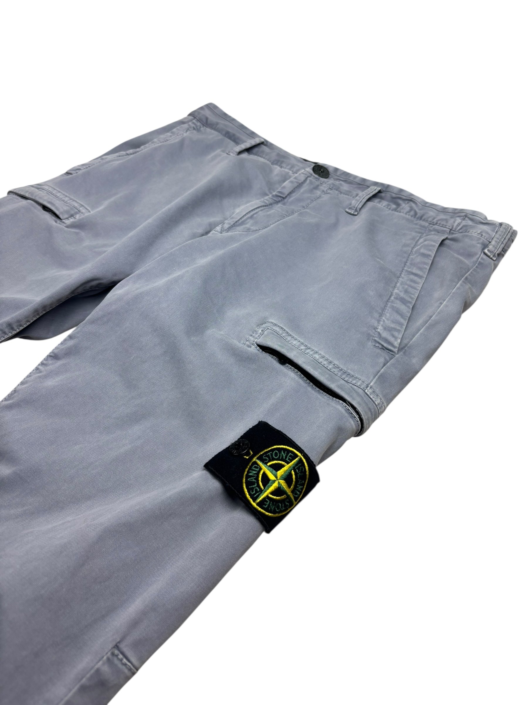 Pantalon Stone Island gris taille PANTALON W31 - Vue de dos