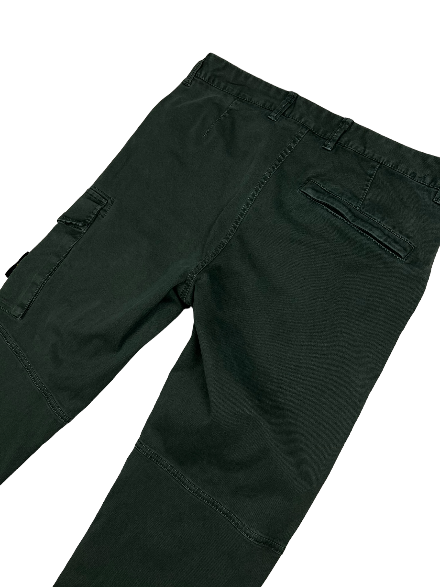 Pantalon Stone Island kaki taille L - Détail