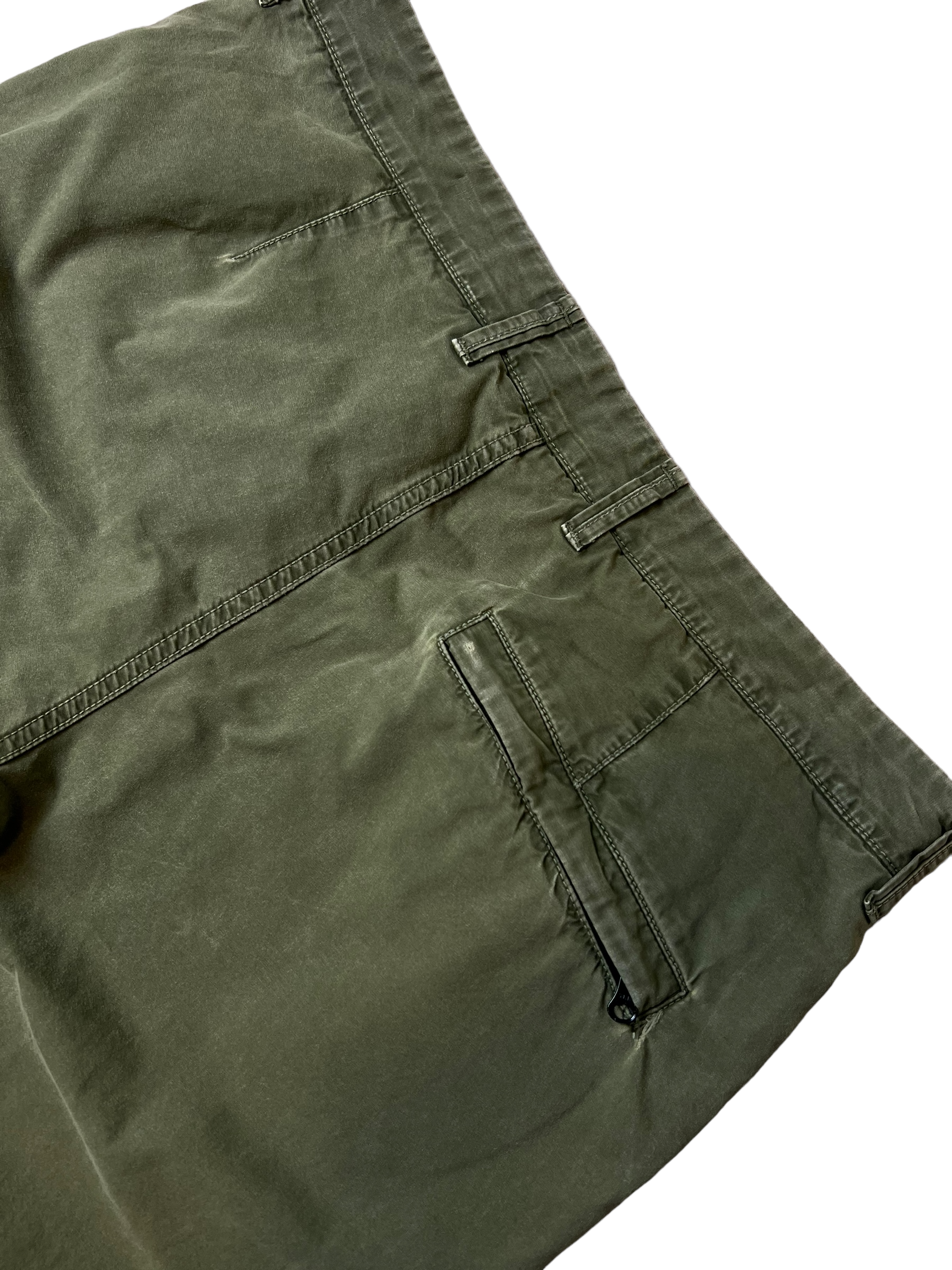Pantalon Stone Island kaki taille PANTALON 34 - Vue 6