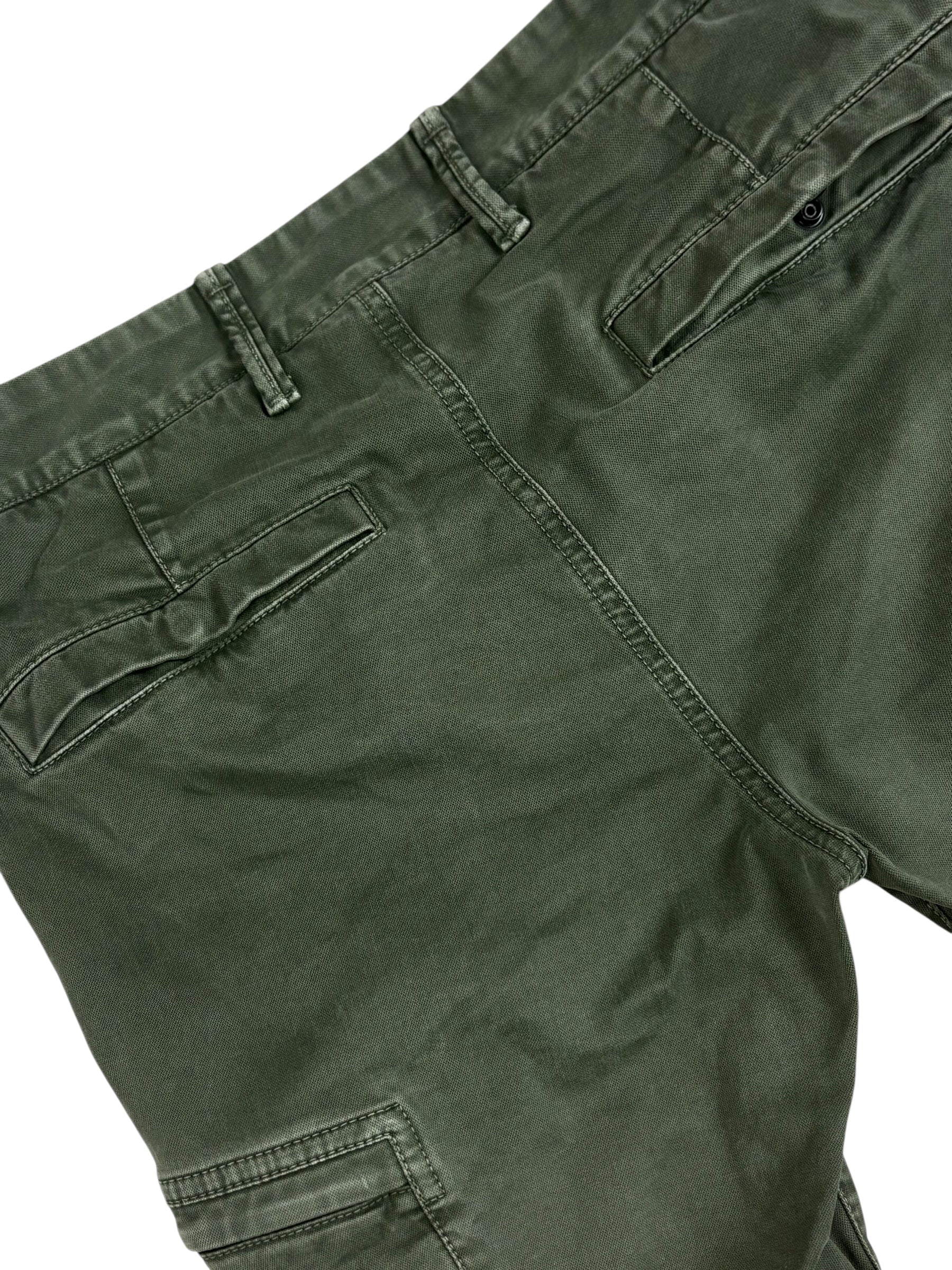 Pantalon Stone Island kaki taille PANTALON W29 - Détail