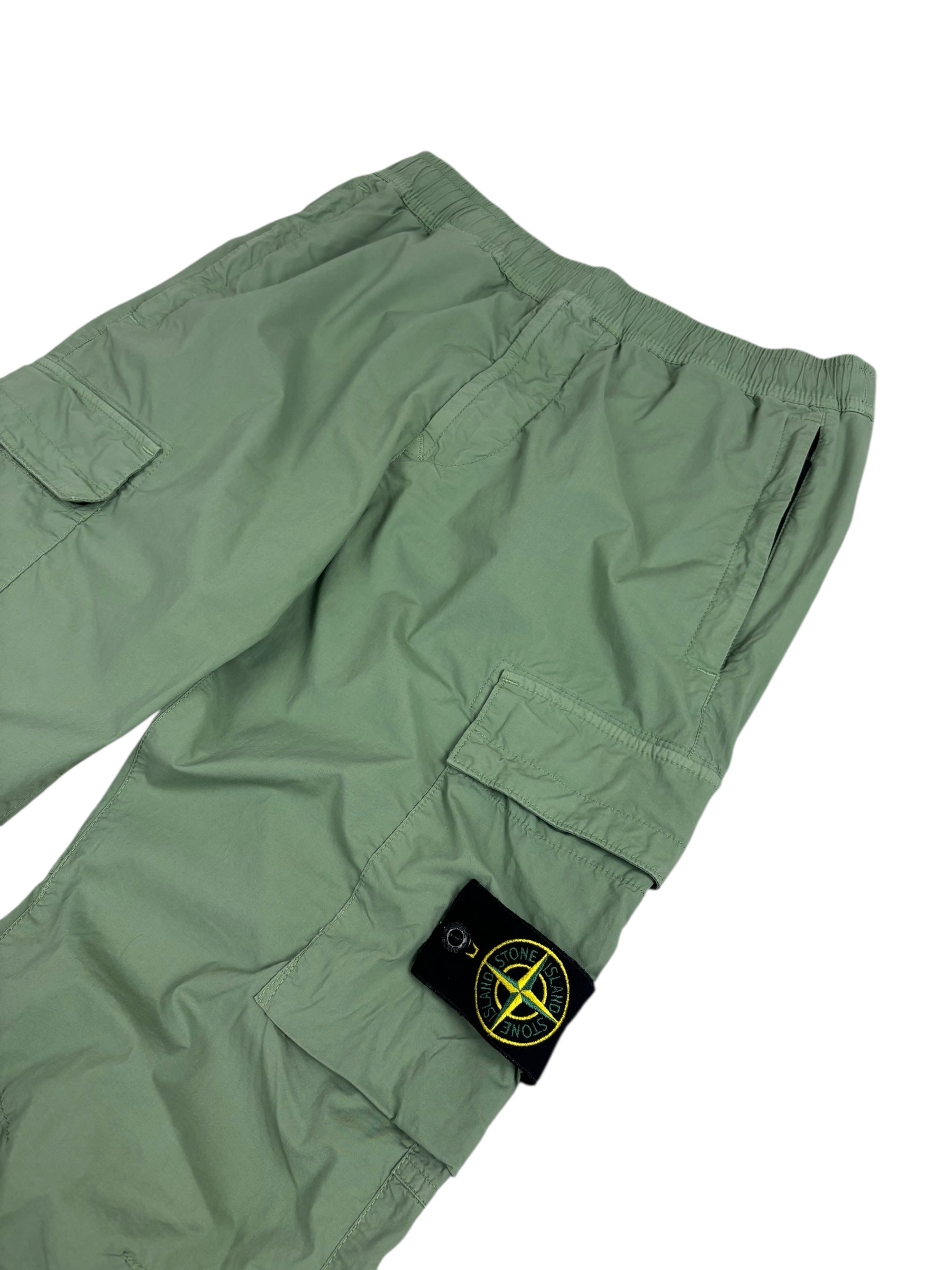 Pantalon Stone Island kaki taille PANTALON W29 - Vue de dos