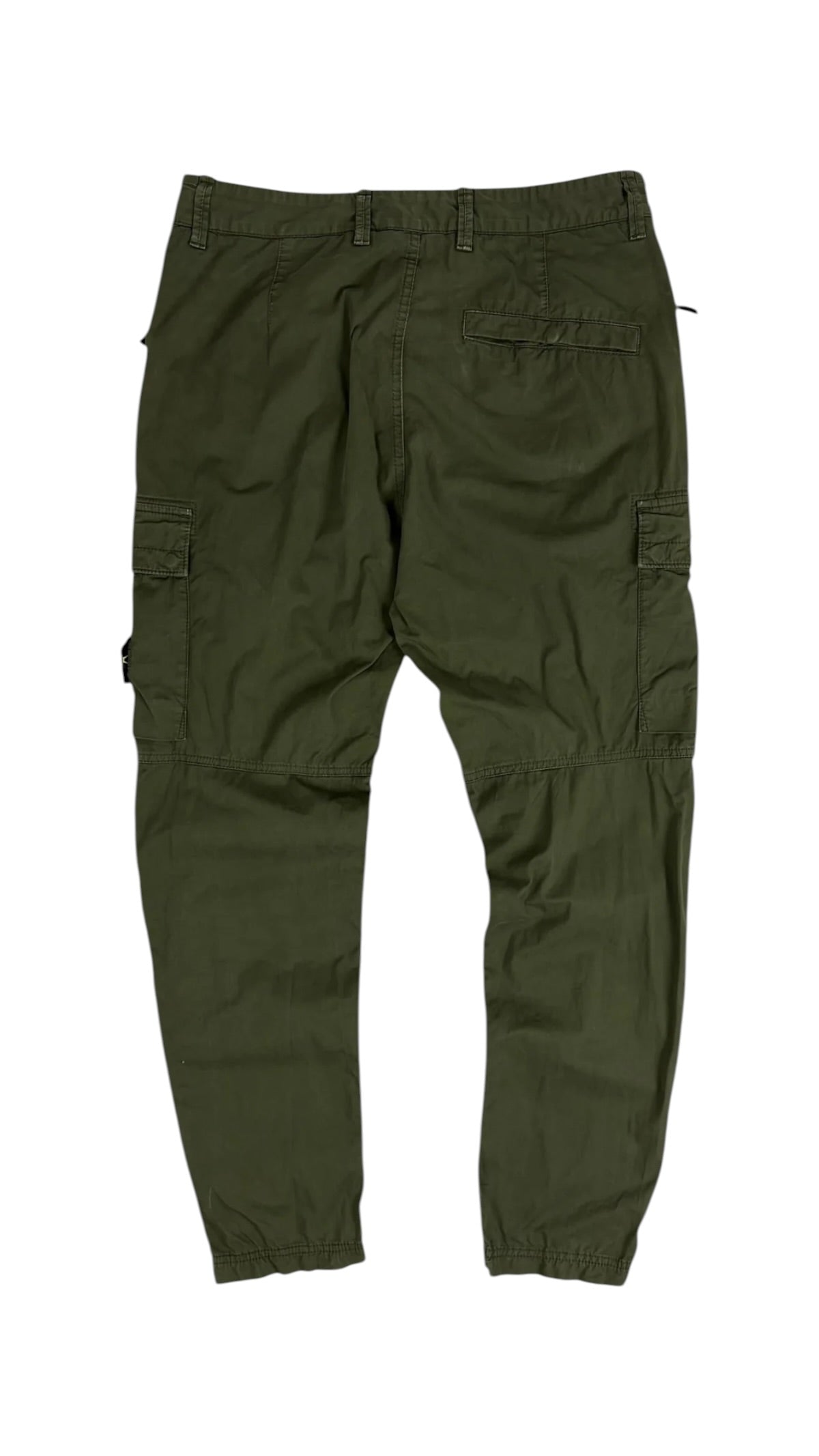 Pantalon Stone Island kaki taille PANTALON W31 - Vue de dos