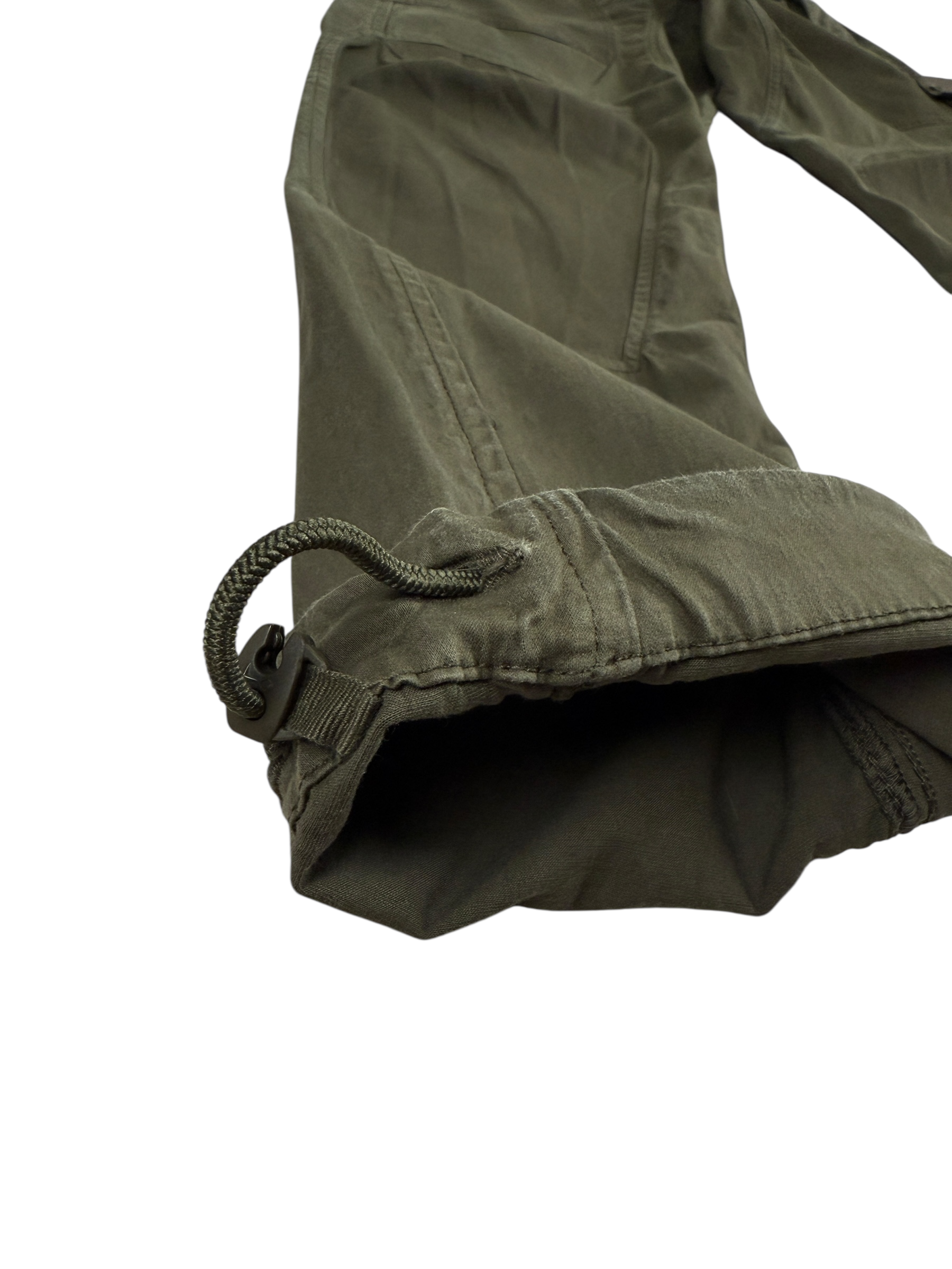 Pantalon Stone Island kaki taille W31 - Vue côté