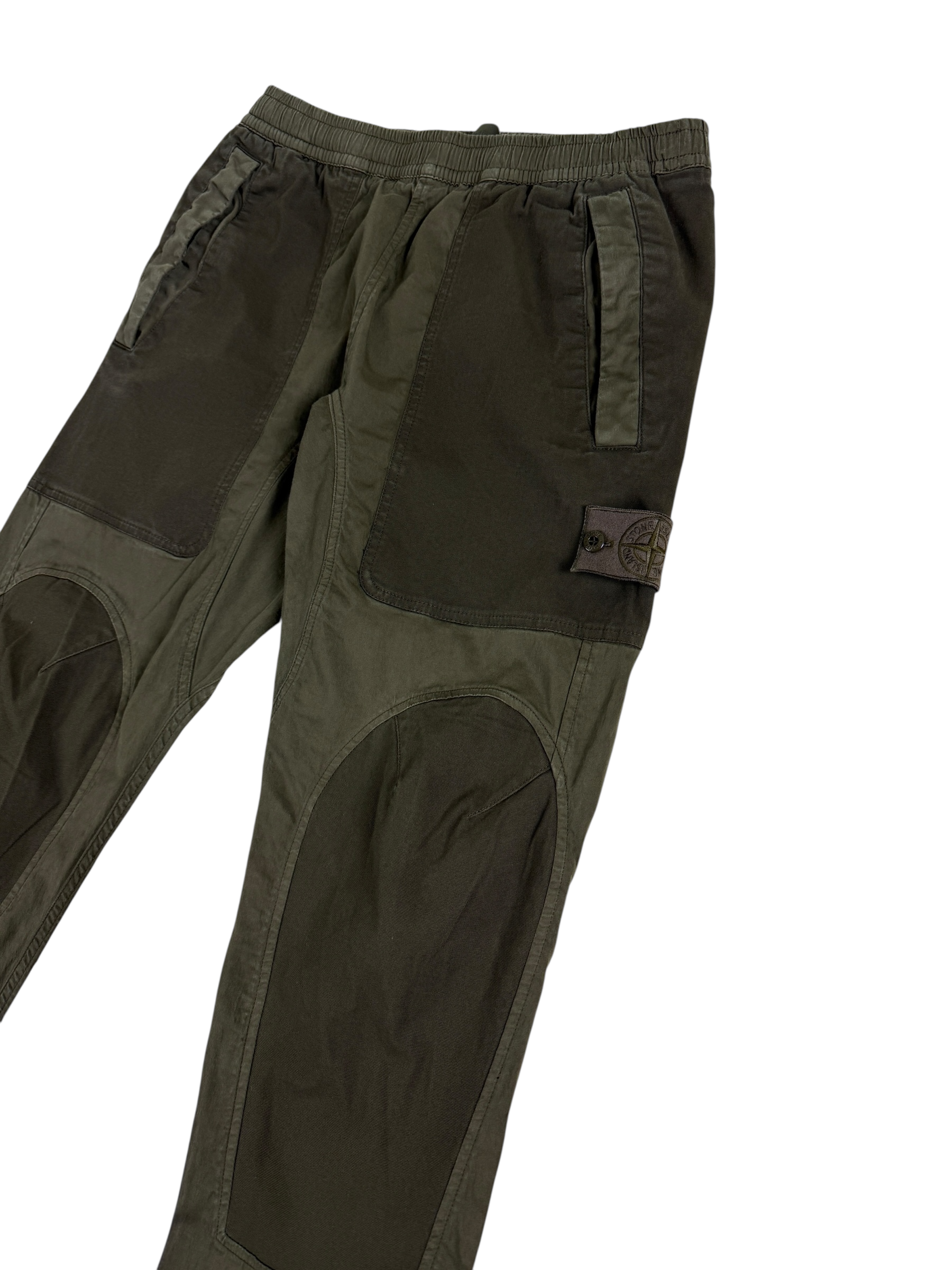 Pantalon Stone Island kaki taille W31 - Vue de dos