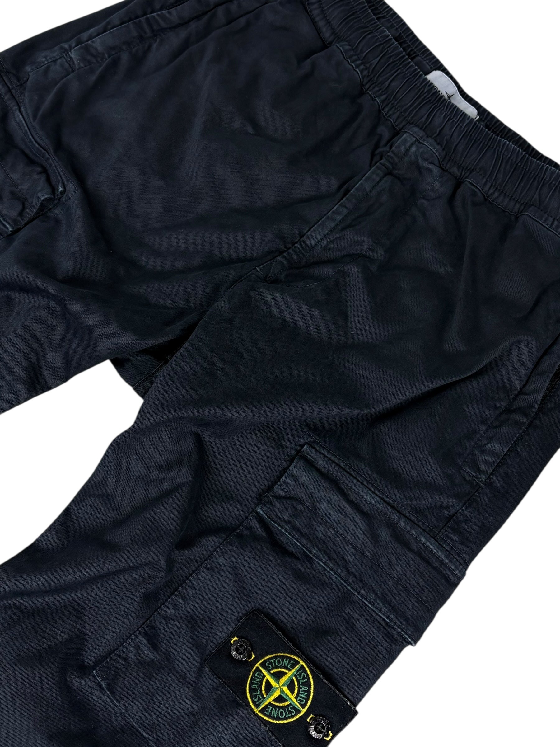 Pantalon Stone Island marine taille PANTALON W31 - Vue de dos