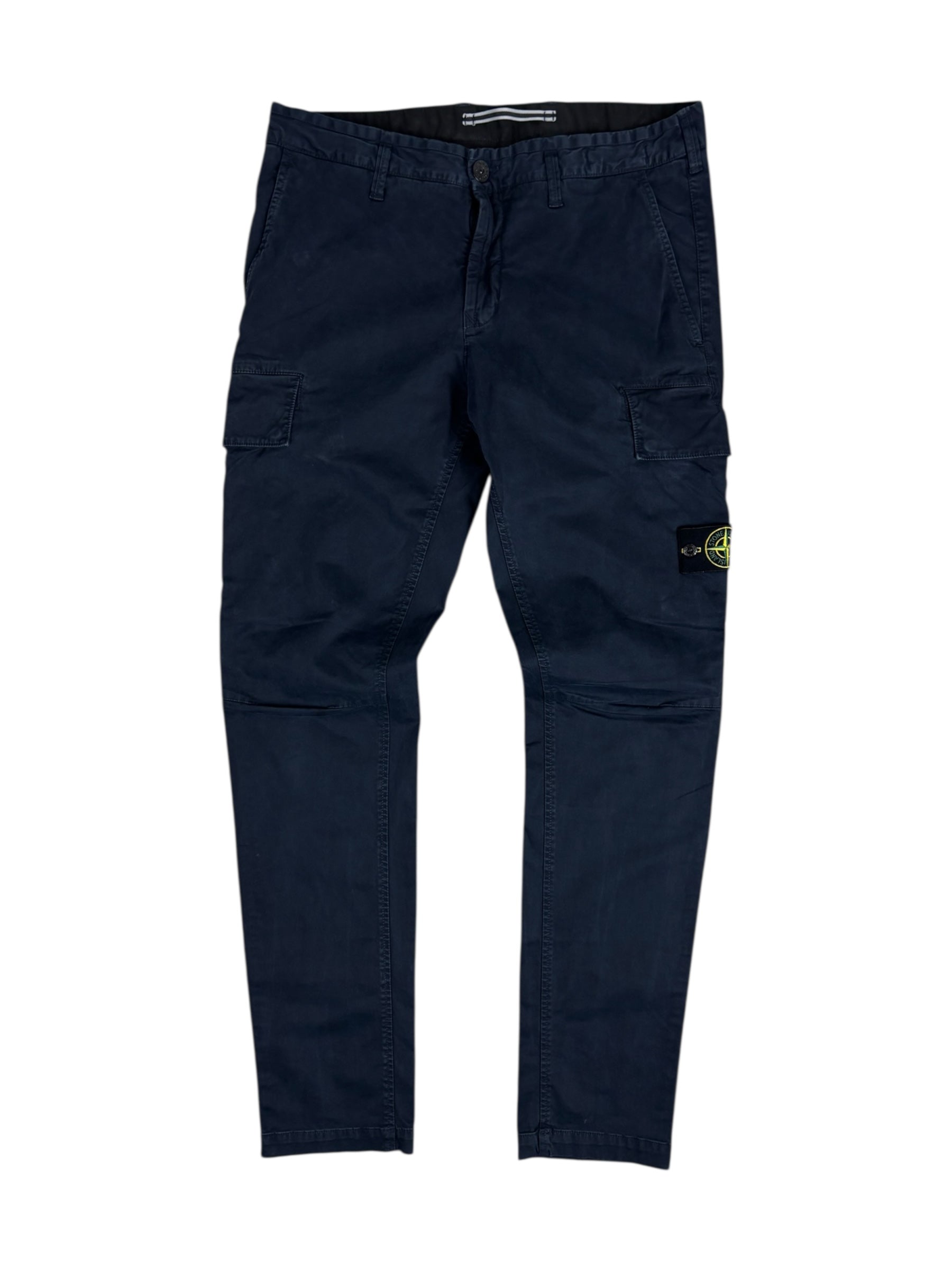 Pantalon Stone Island marine taille PANTALON W33 - Vue de face