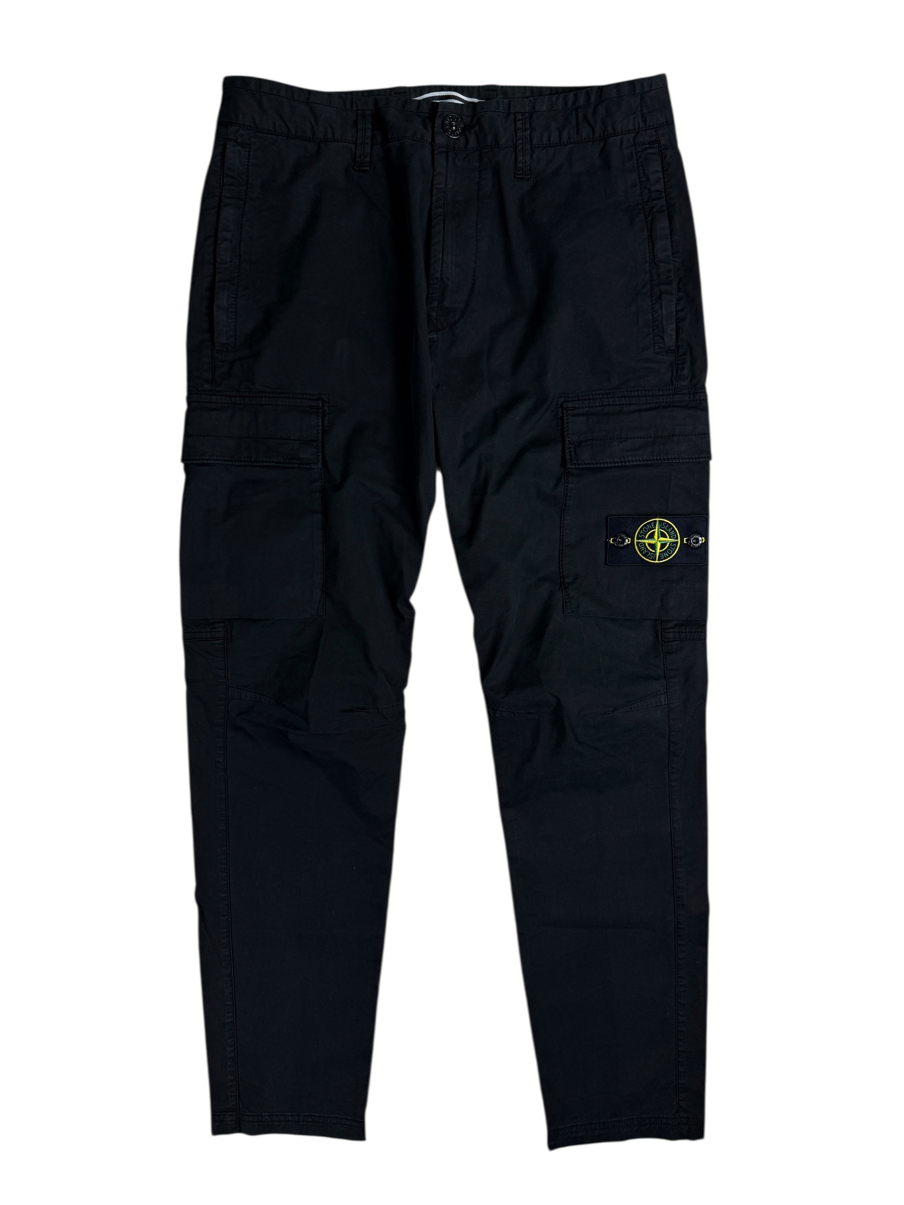 Pantalon Stone Island noir taille PANTALON W30 - Vue de face