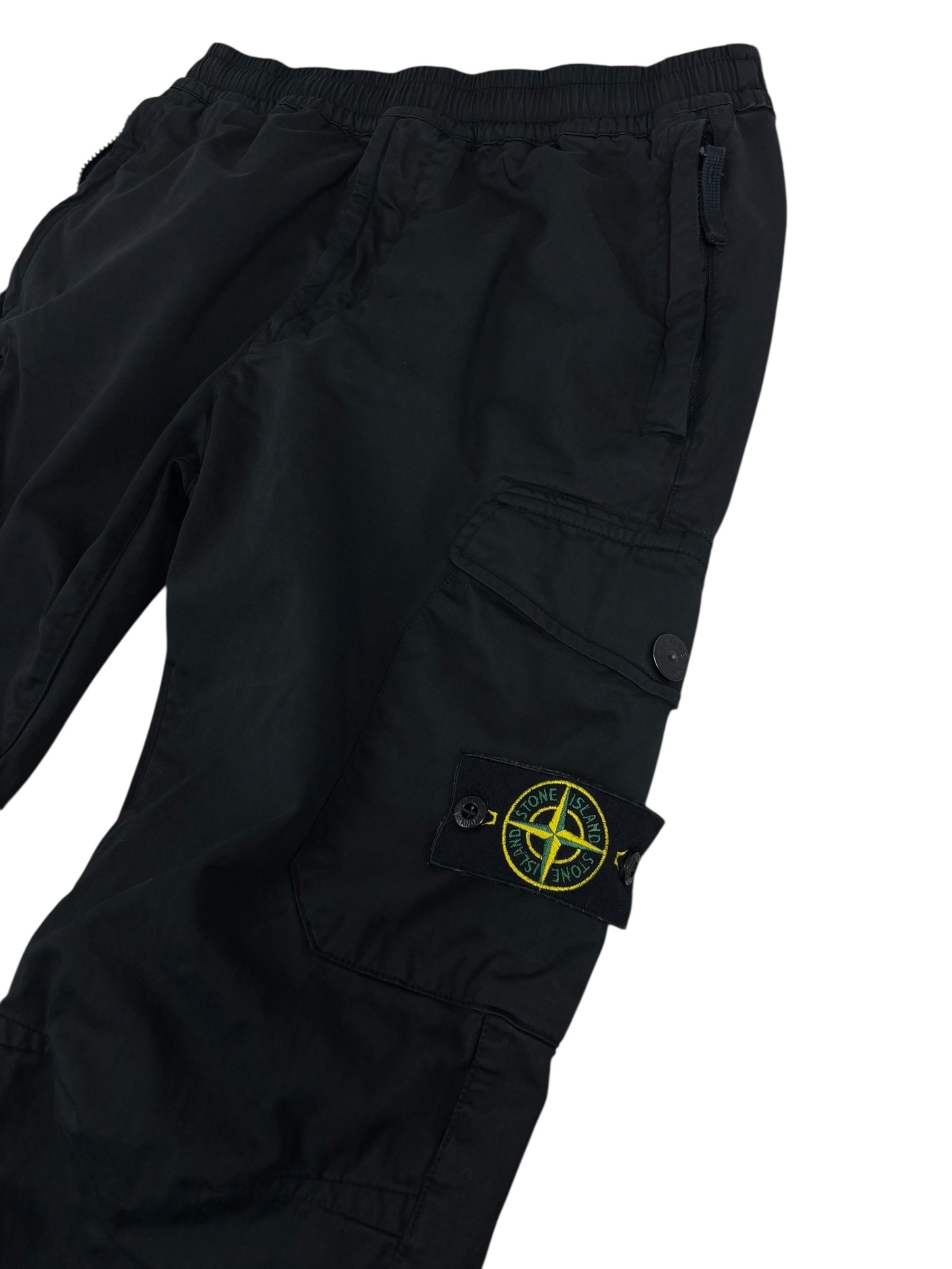 Pantalon Stone Island noir taille PANTALON W32 - Vue de dos
