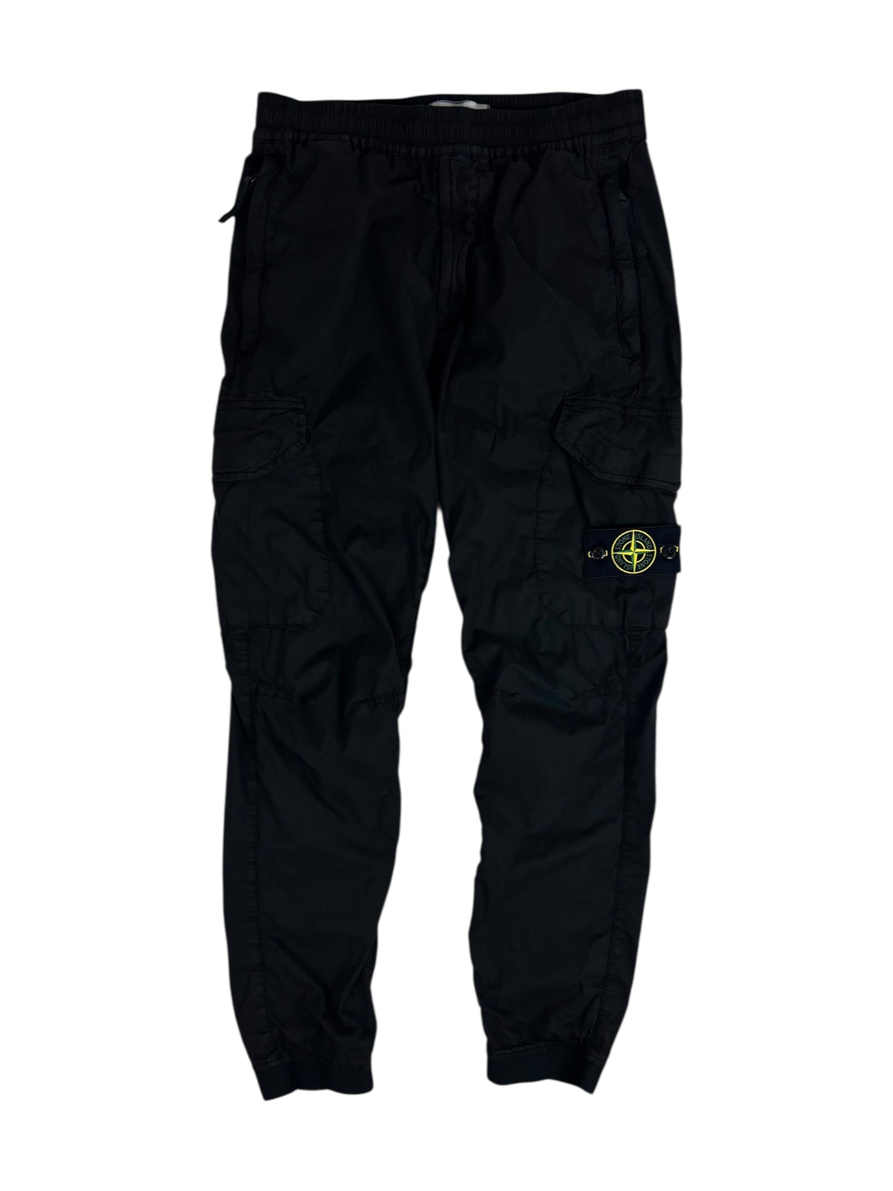Pantalon Stone Island noir taille PANTALON W32 - Vue de face