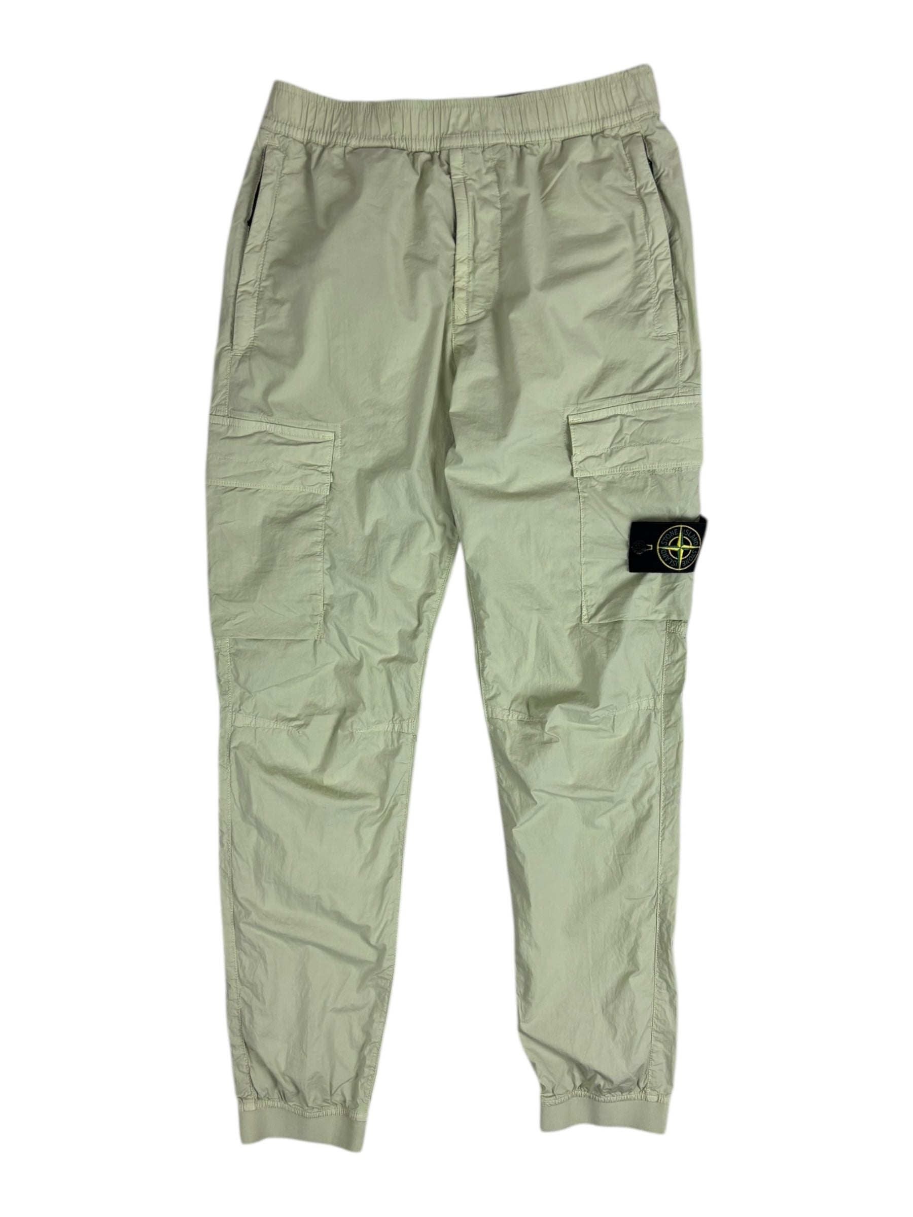 Pantalon Stone Island vert taille PANTALON W29 - Vue de face