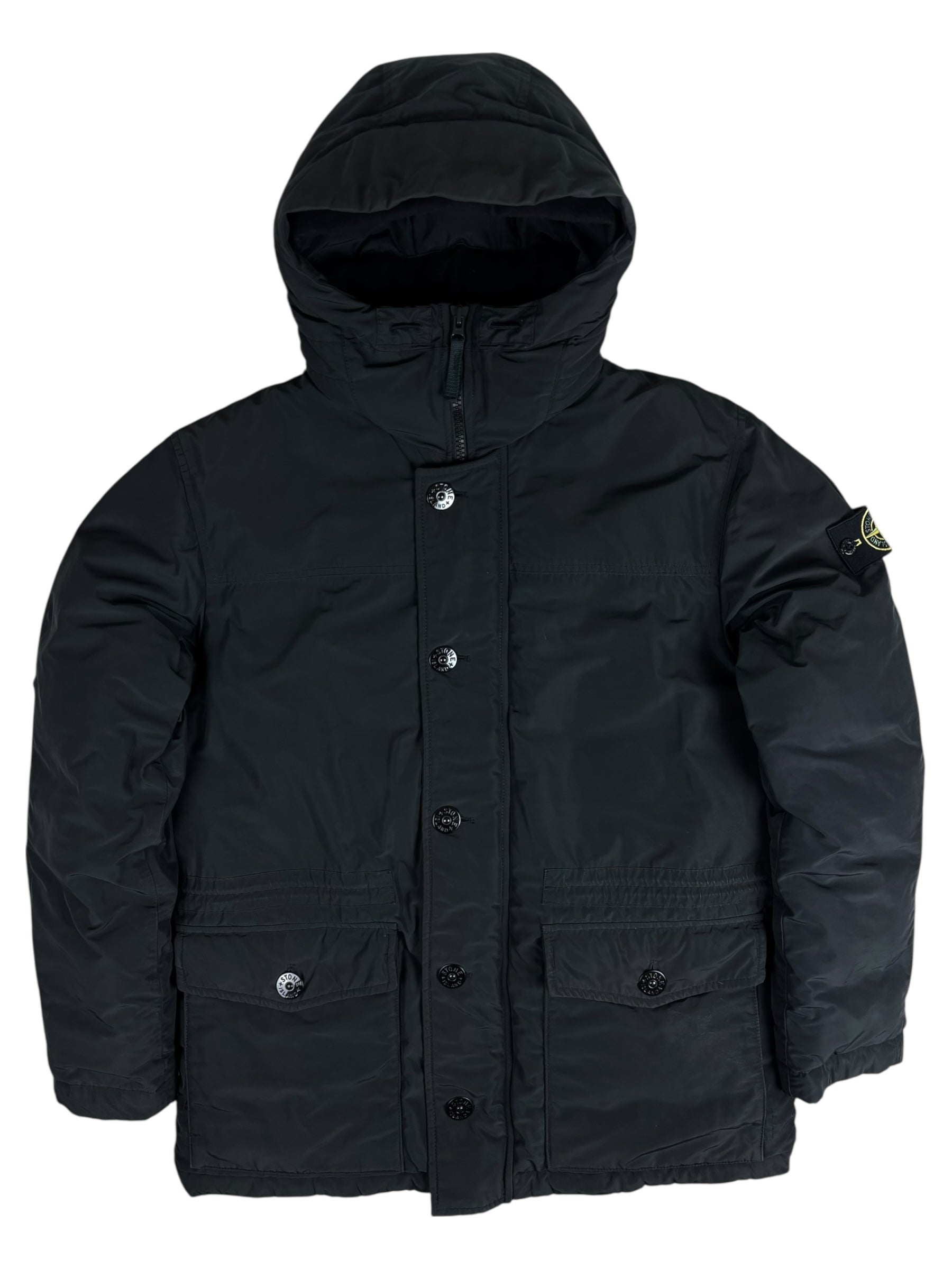 Parka Stone Island noir taille L - Vue de face