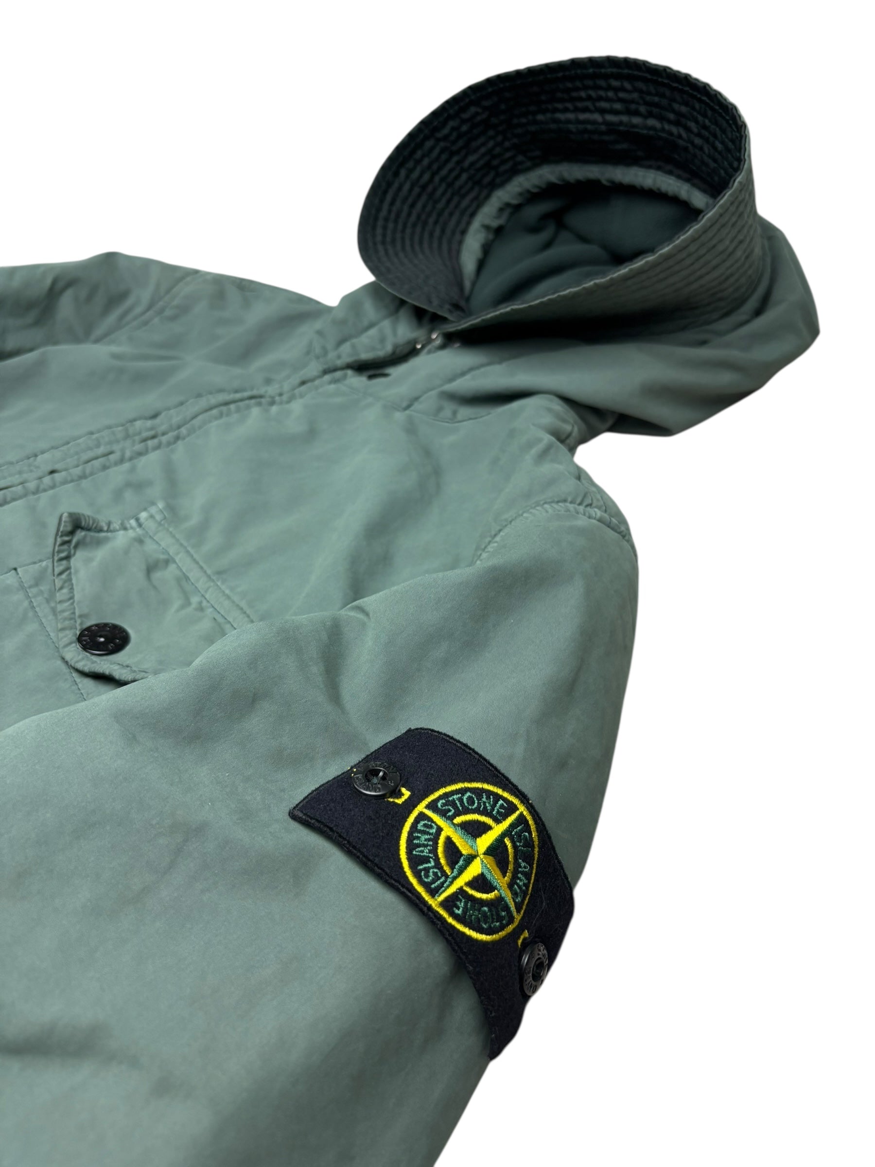 Parka Stone Island vert taille S - Vue de dos