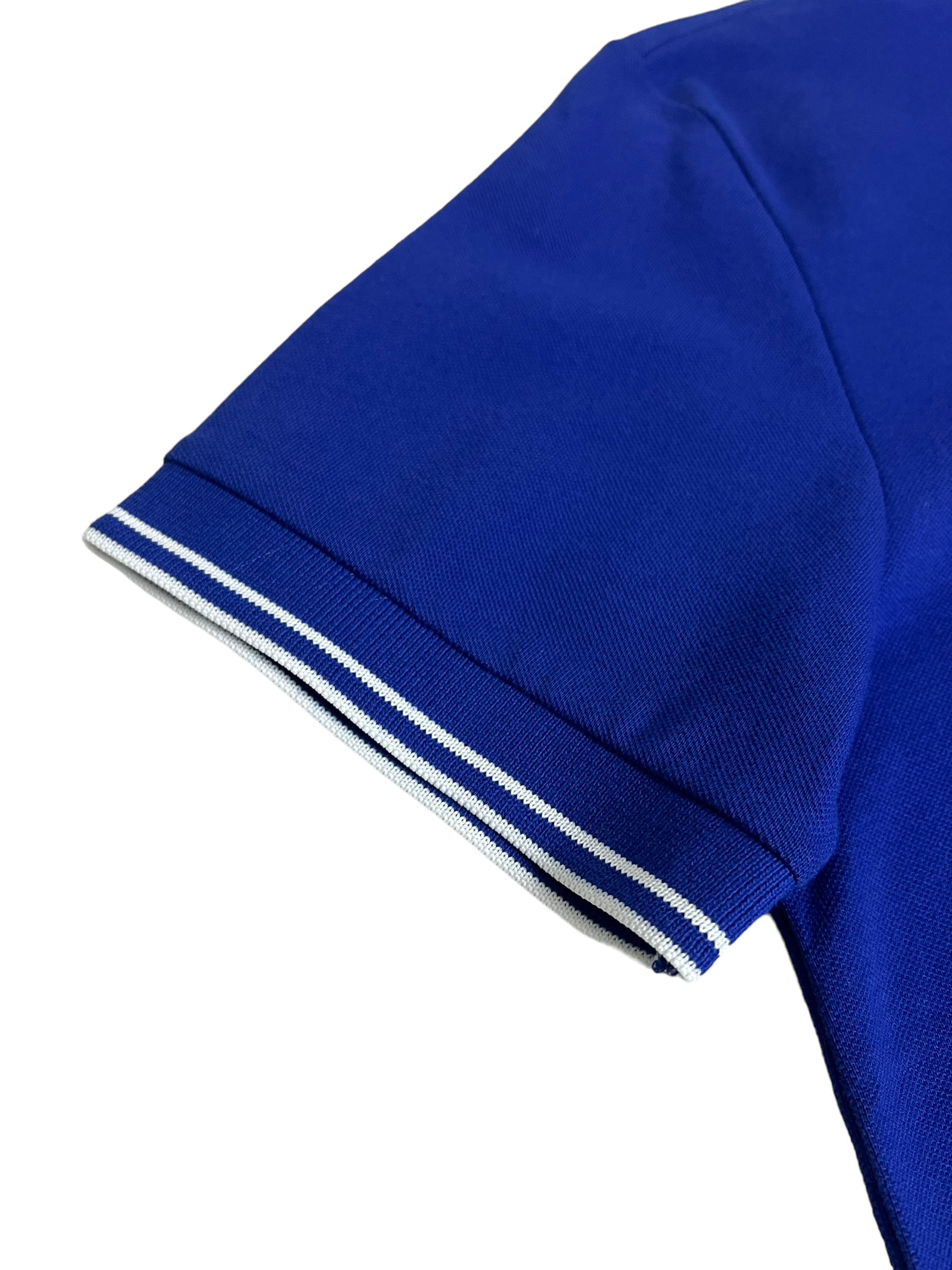 Polo Stone Island bleu taille S - Détail