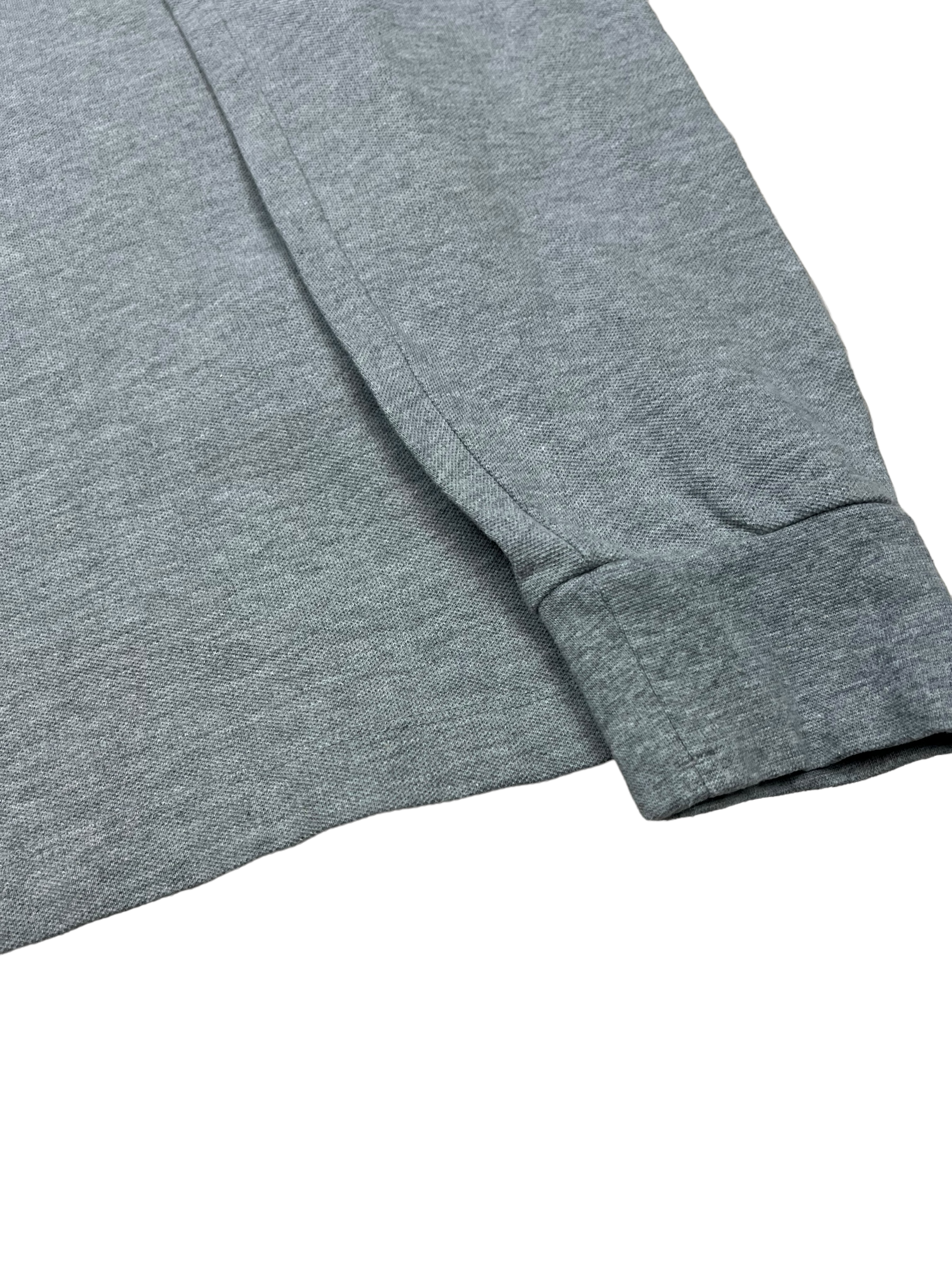 Polo Stone Island gris taille M - Détail