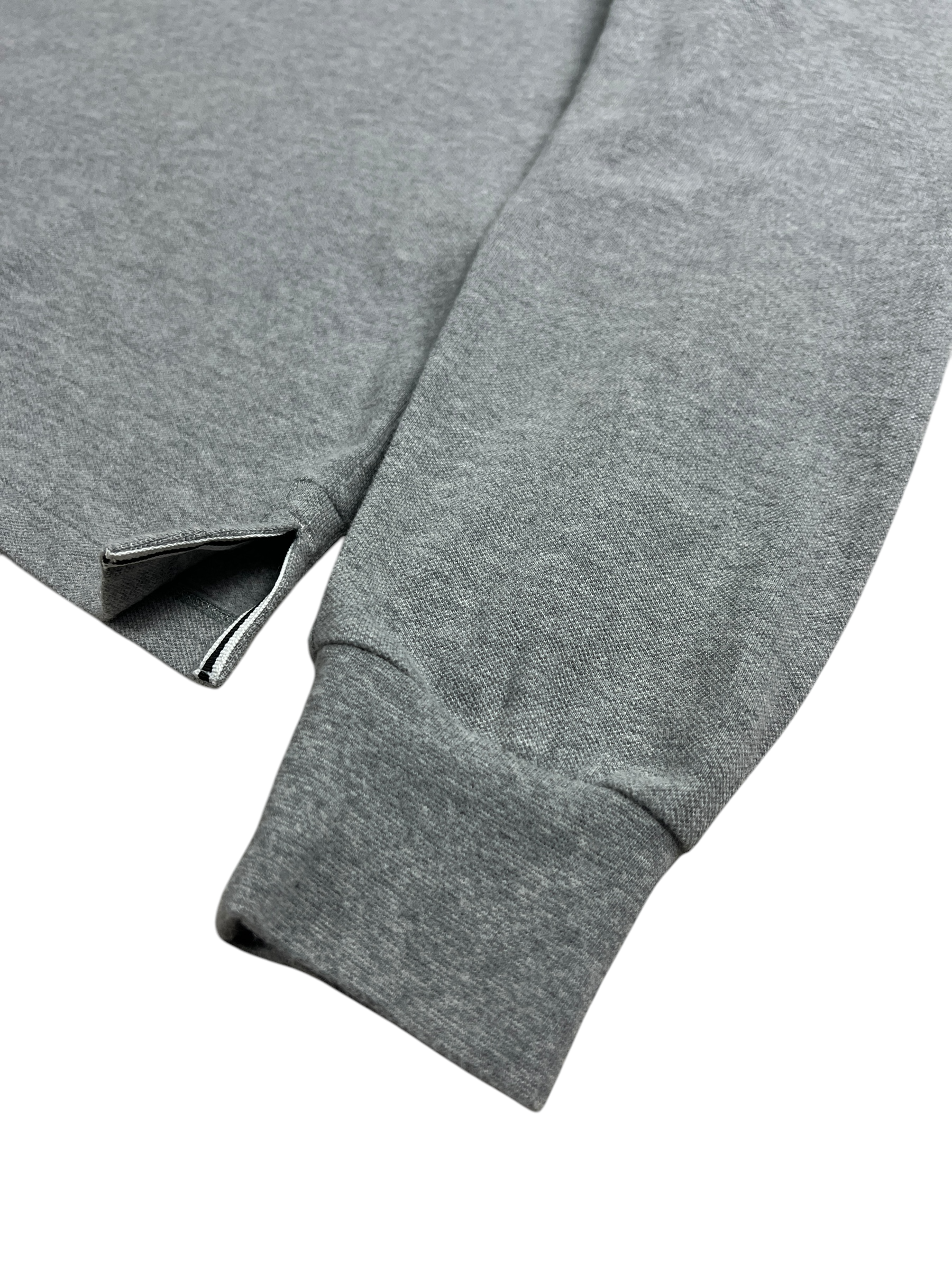 Polo Stone Island gris taille S - Logo et étiquette