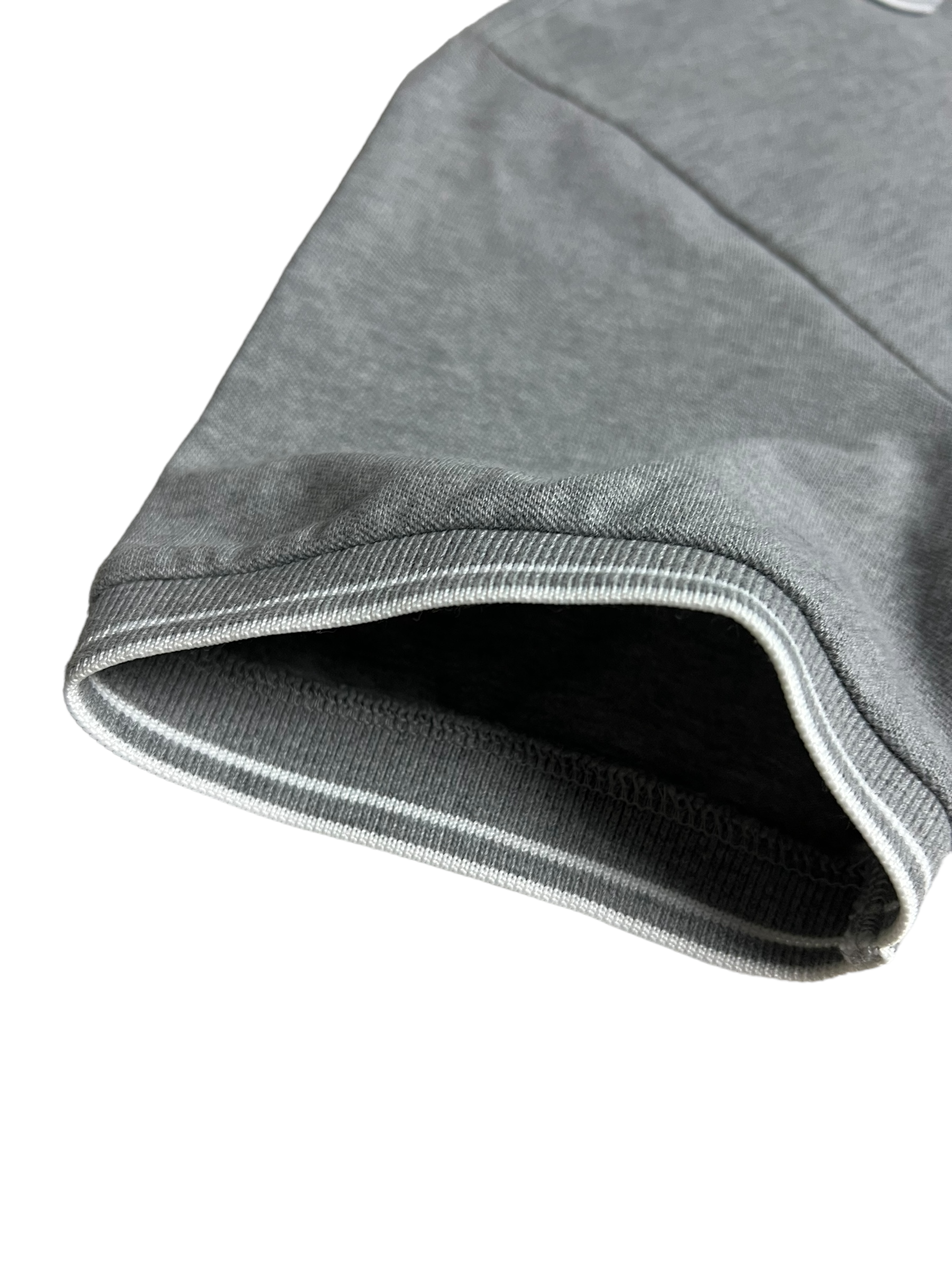 Polo Stone Island gris taille S - Vue côté