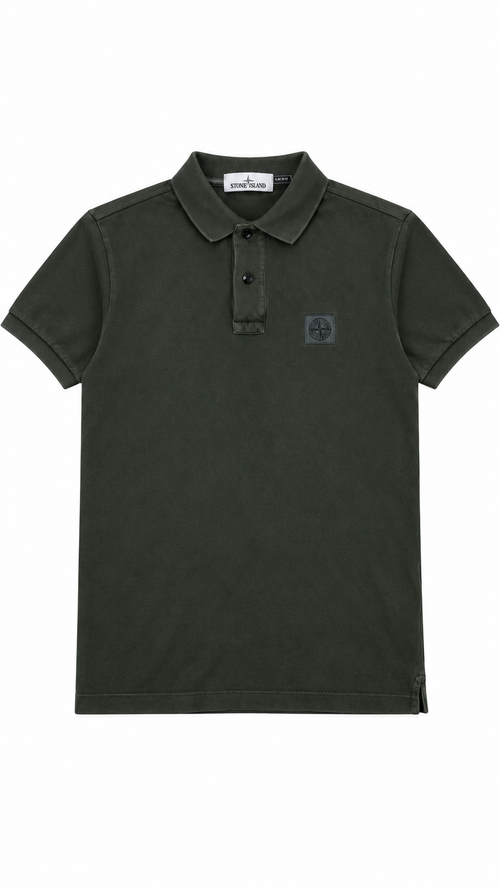 Polo Stone Island Slim Fit - Kaki - Taille S