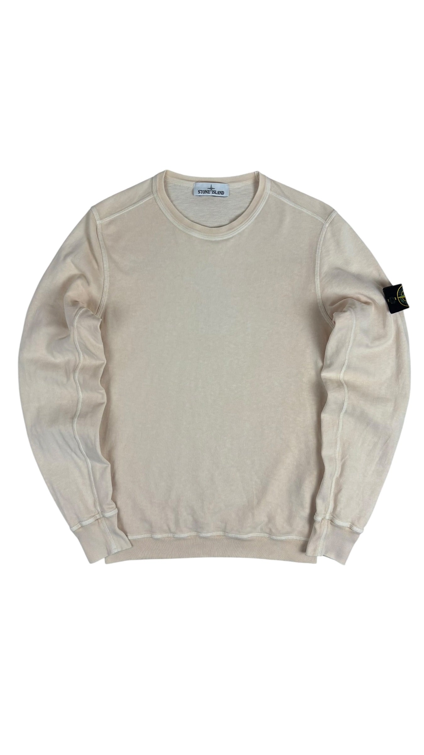 Pull Stone Island beige taille S - Vue de face