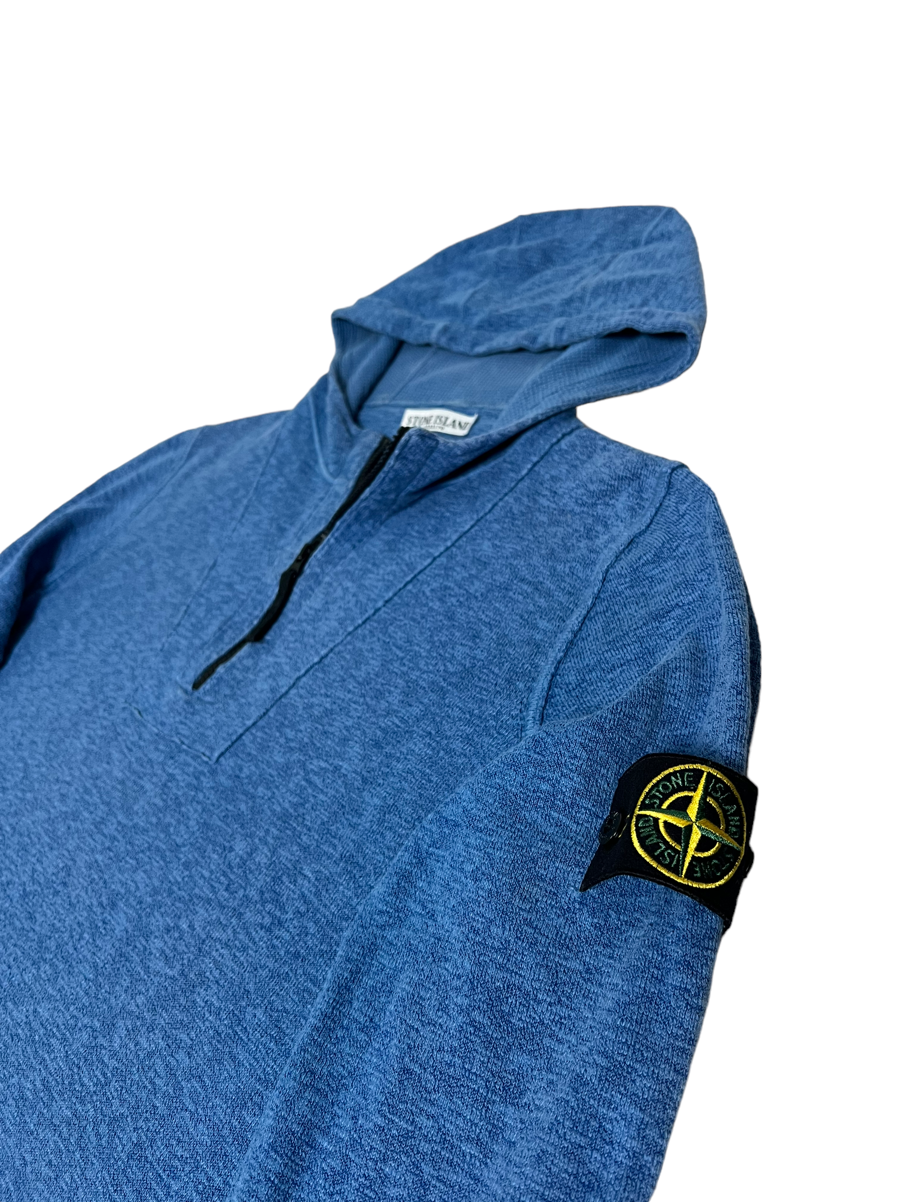 Pull Stone Island bleu taille L - Vue de dos