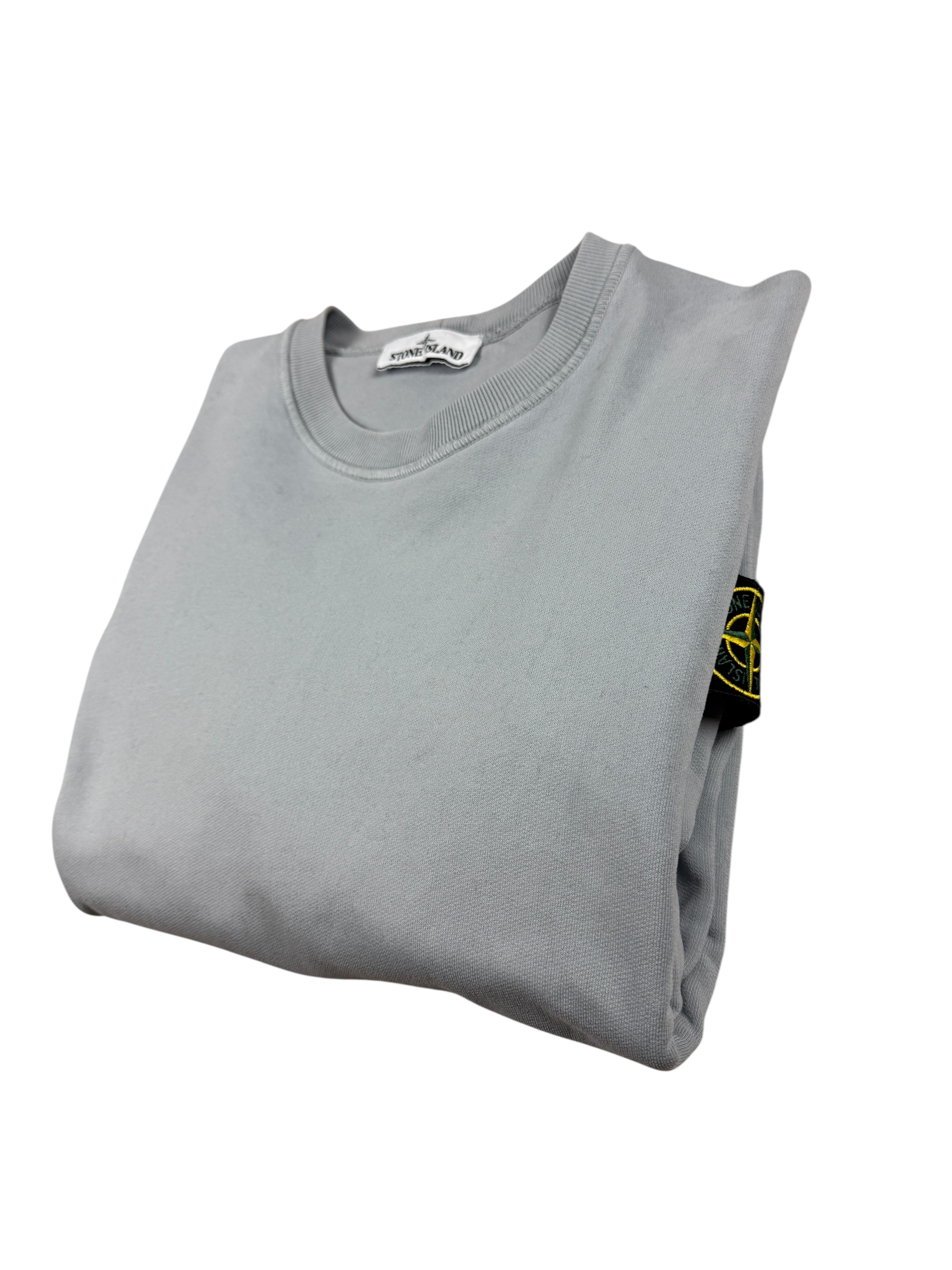 Pull Stone Island bleu taille M - Détail
